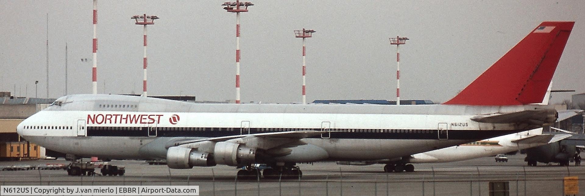 N612US, 1971 Boeing 747-251B C/N 20357, Military charter EBBR Brucargo