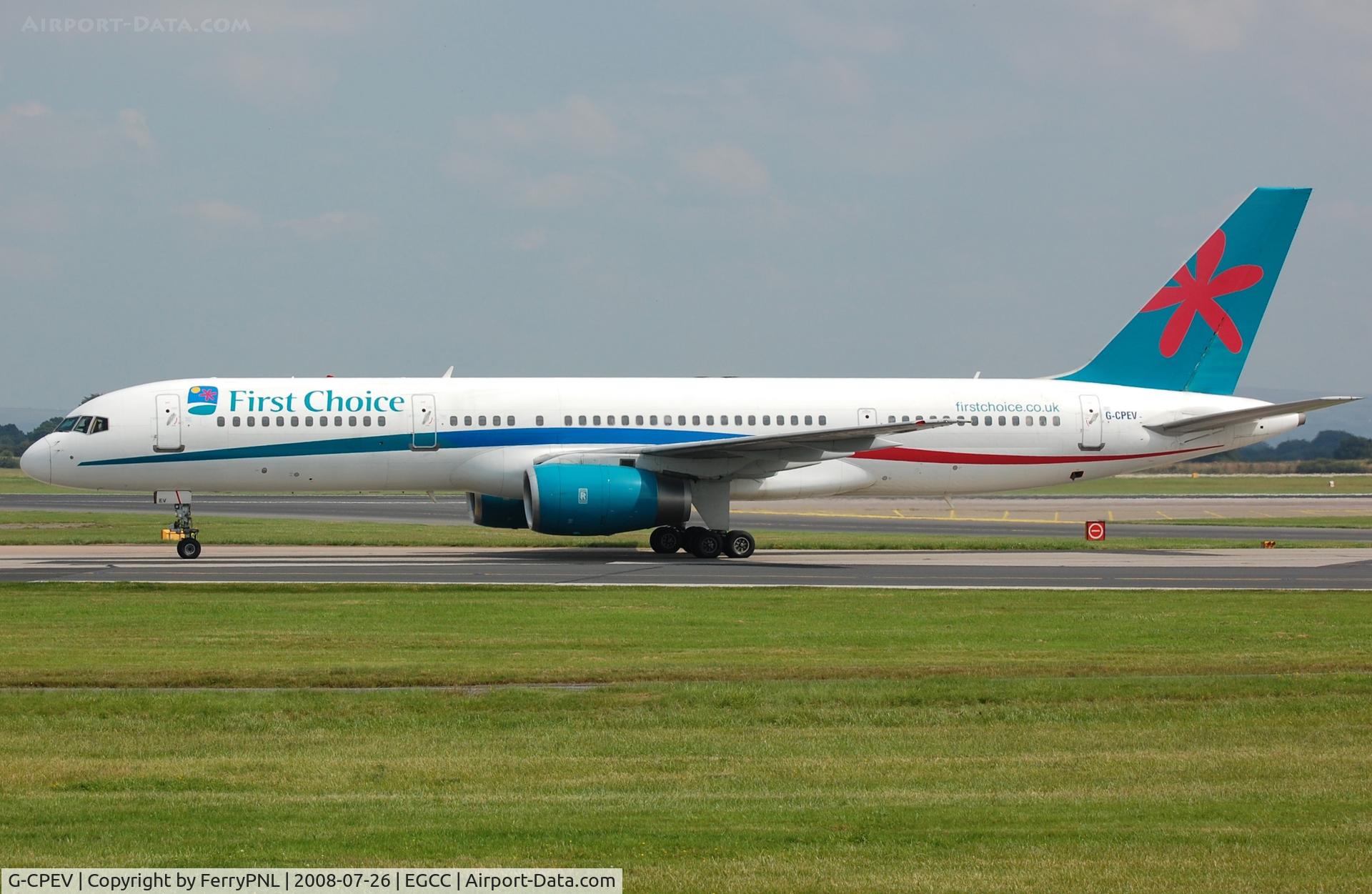 G-CPEV, 1999 Boeing 757-236 C/N 29943, Arrival of First Choice B752