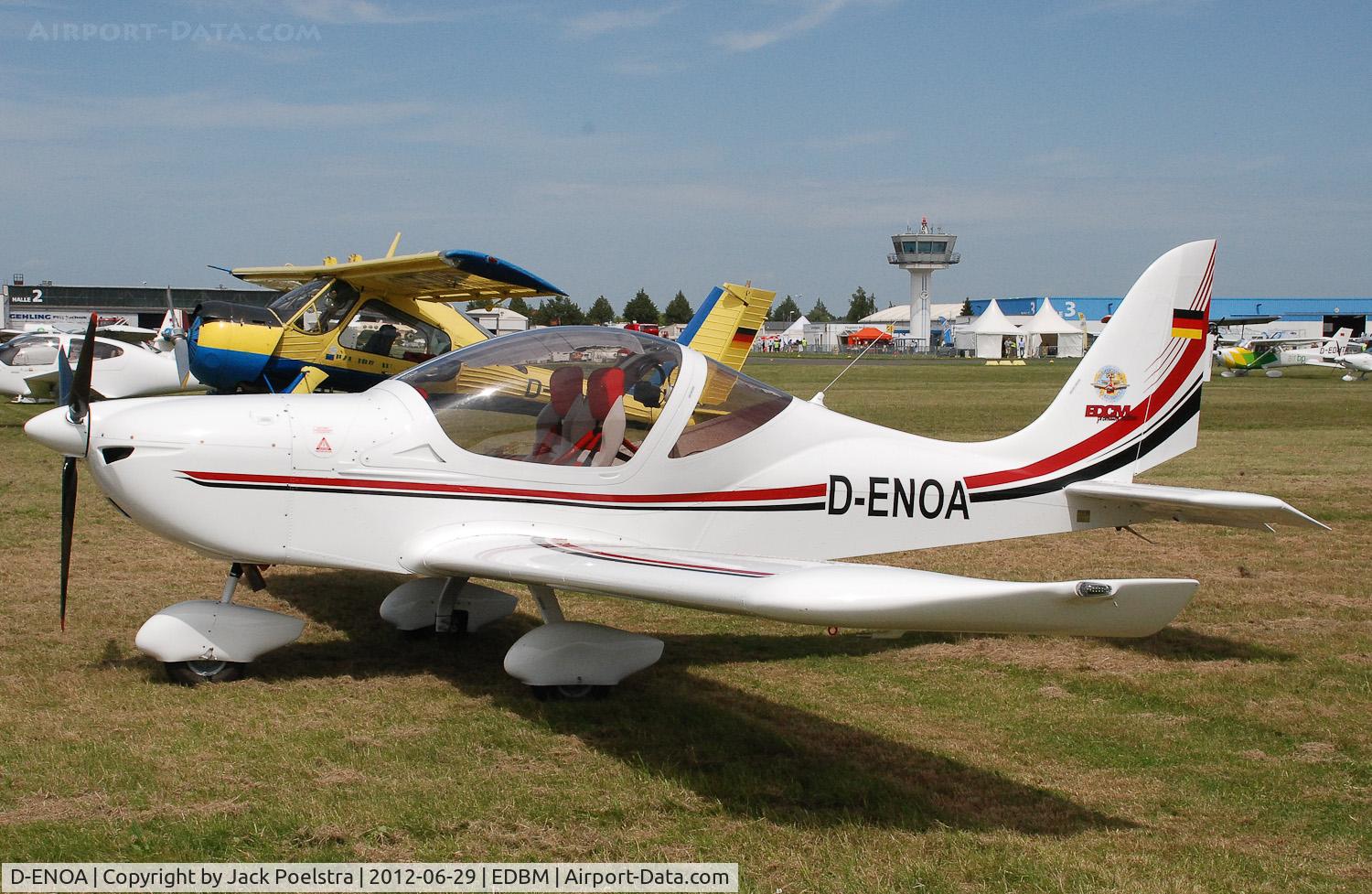 D-ENOA, 2011 Evektor EV-97 Eurostar C/N 2011-1409, D-ENOA at Magdeburg airport