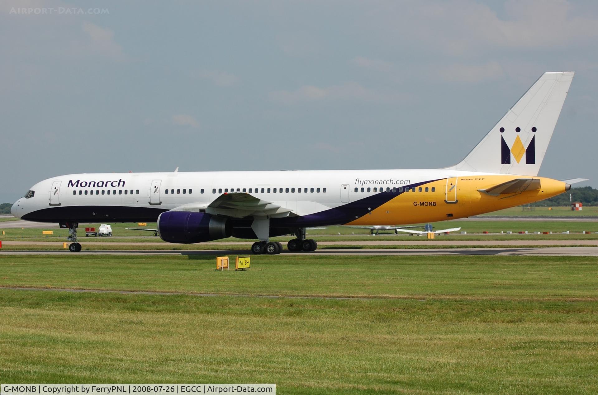 G-MONB, 1983 Boeing 757-2T7 C/N 22780, Monarch B752 moved on to Fedex in 2009.