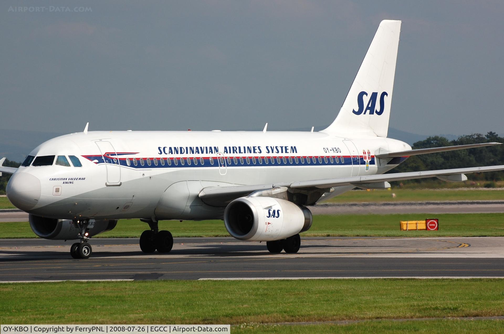 OY-KBO, 2006 Airbus A319-131 C/N 2850, Arrival of SAS retro A319