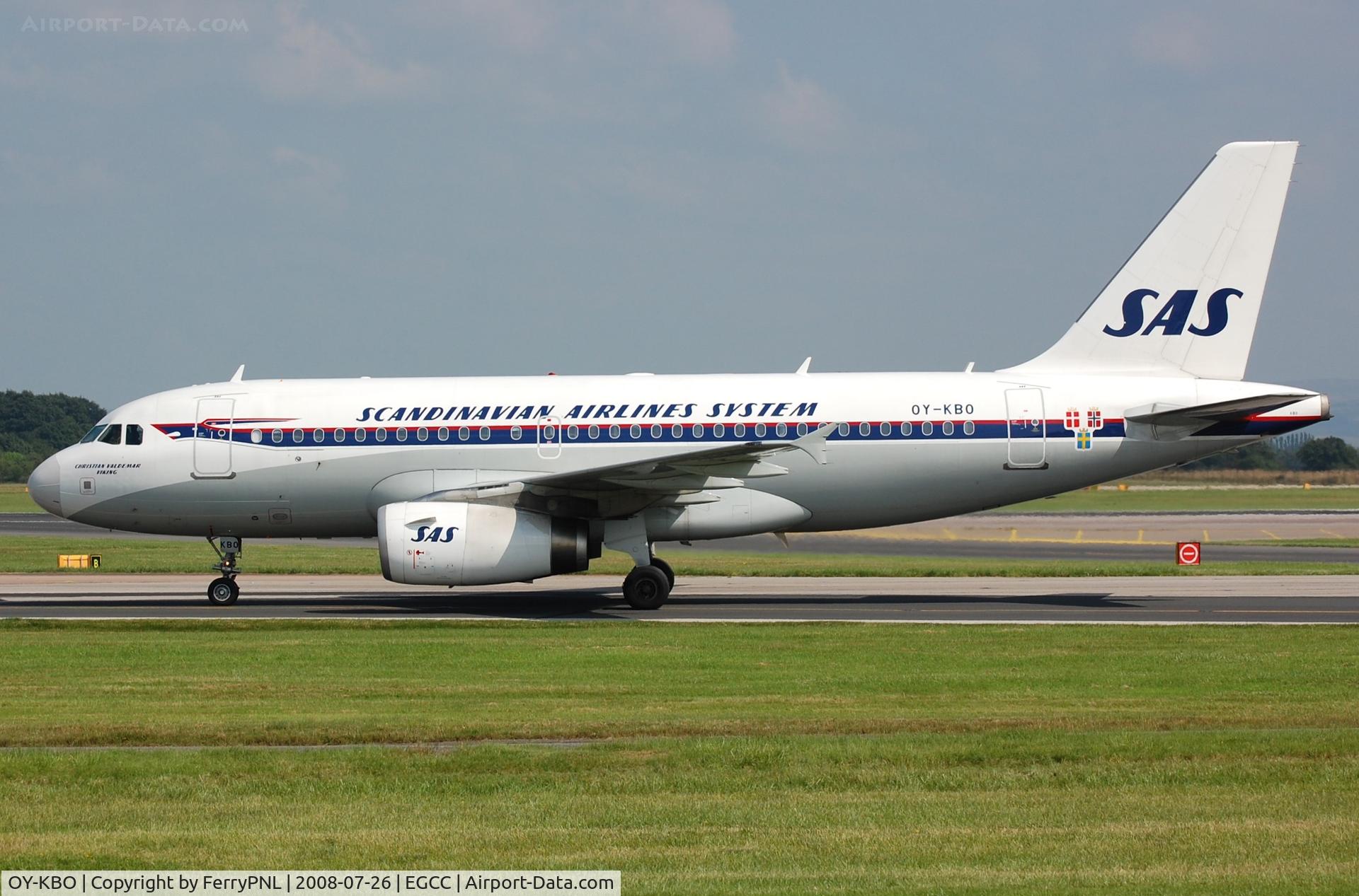 OY-KBO, 2006 Airbus A319-131 C/N 2850, Retro SAS A319