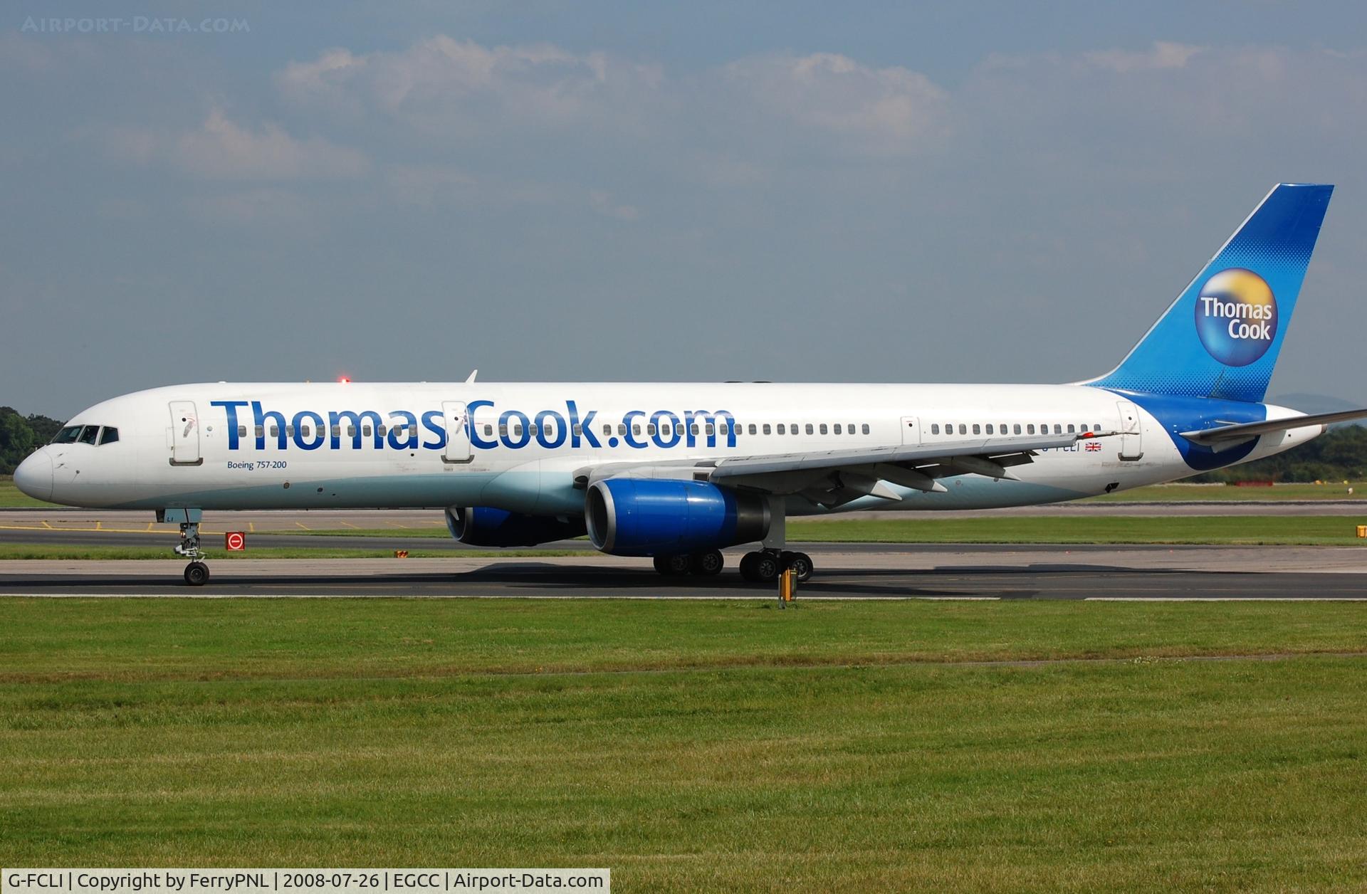 G-FCLI, 1995 Boeing 757-28A C/N 26275, Thomas Cook B752 now flies cargo for DHL