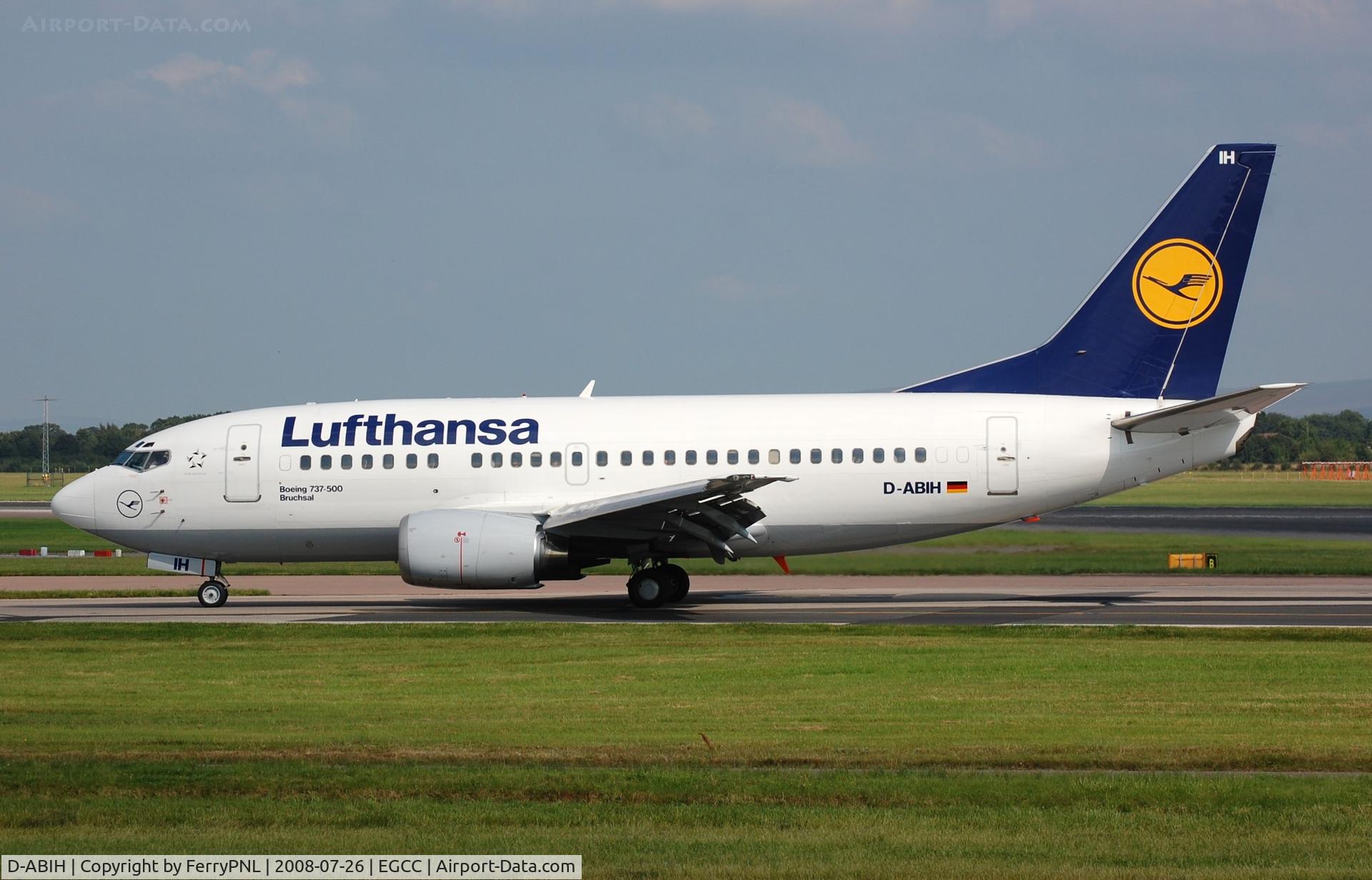 D-ABIH, 1991 Boeing 737-530 C/N 24821, Lufthansa B735 in MAN