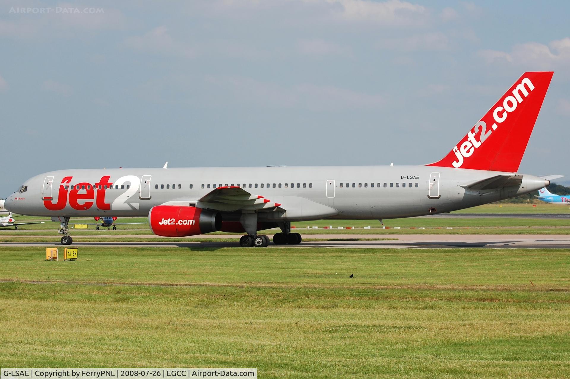 G-LSAE, 1988 Boeing 757-27B C/N 24135, Arrival of Jet2 B752