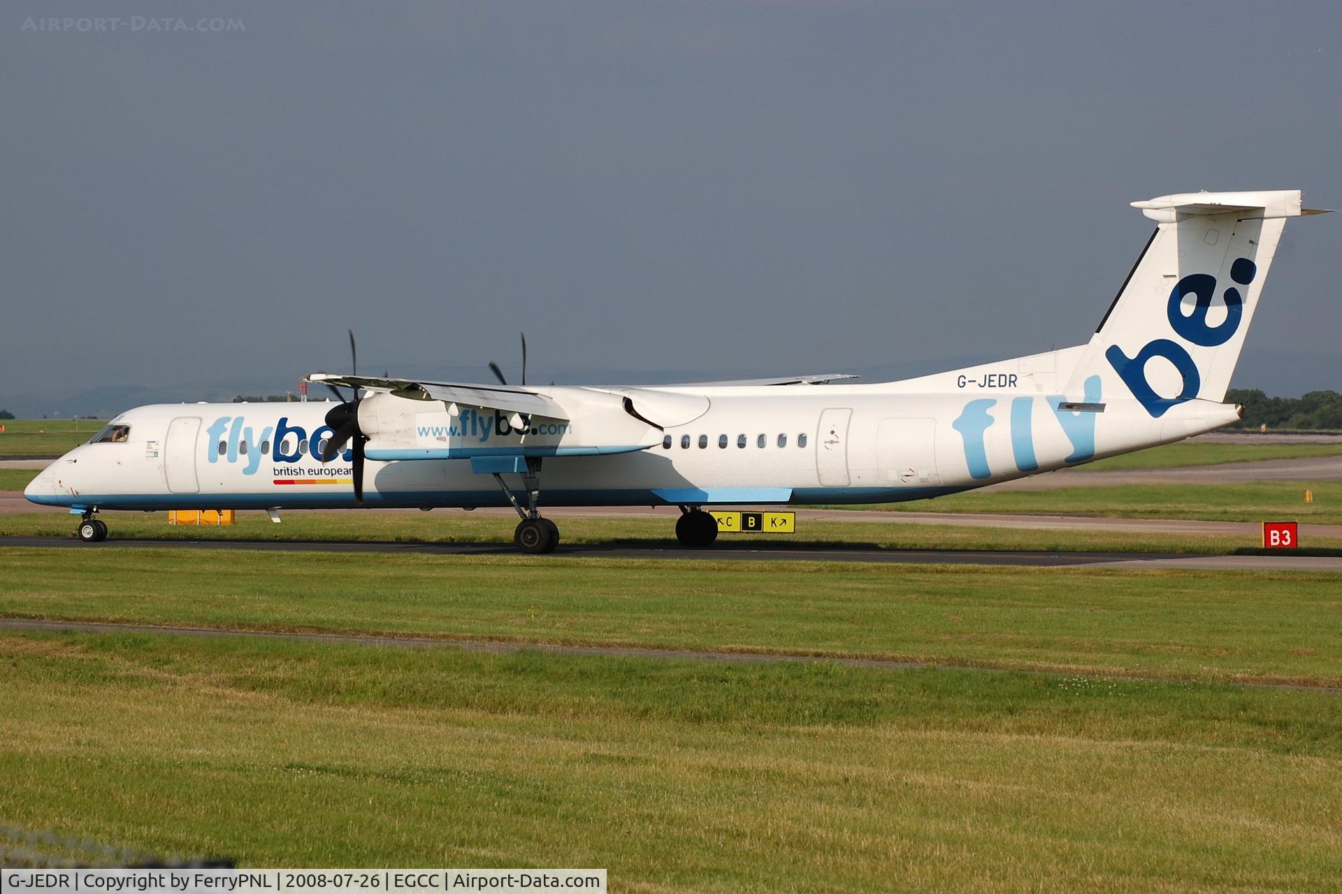 G-JEDR, 2003 De Havilland Canada DHC-8-402Q Dash 8 C/N 4087, Flybe DHC8