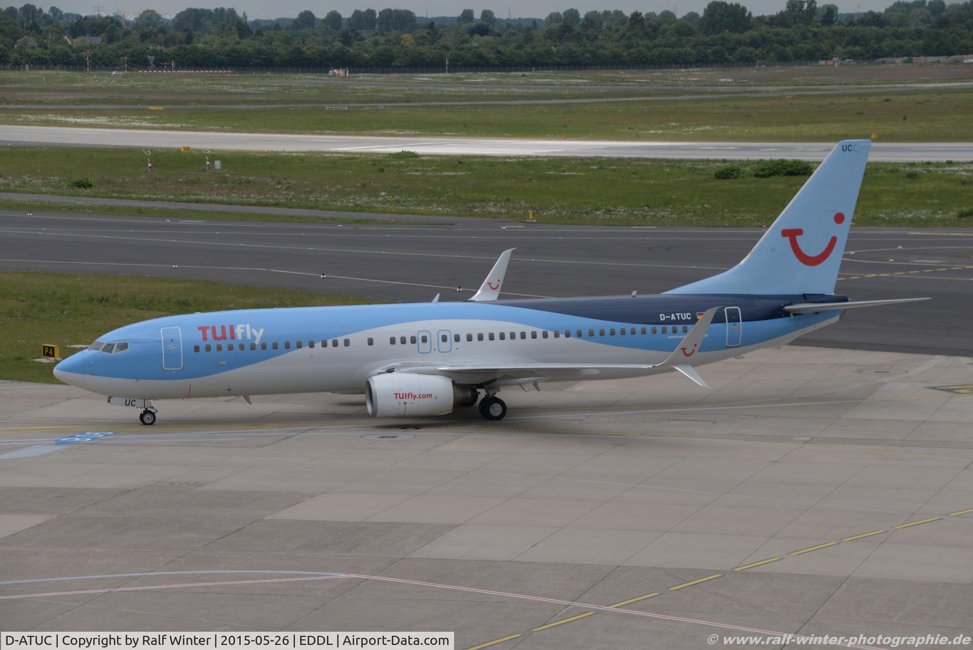 D-ATUC, 2006 Boeing 737-8K5 C/N 34684, Boeing 737-8K5(W) - X3 TUI TUIfly - 34684 - D-ATUC - 26.05.2015 - DUS