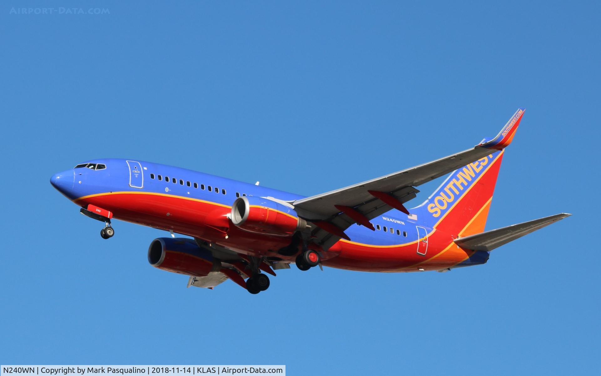 N240WN, 2006 Boeing 737-7H4 C/N 32503, Boeing 737-7H4