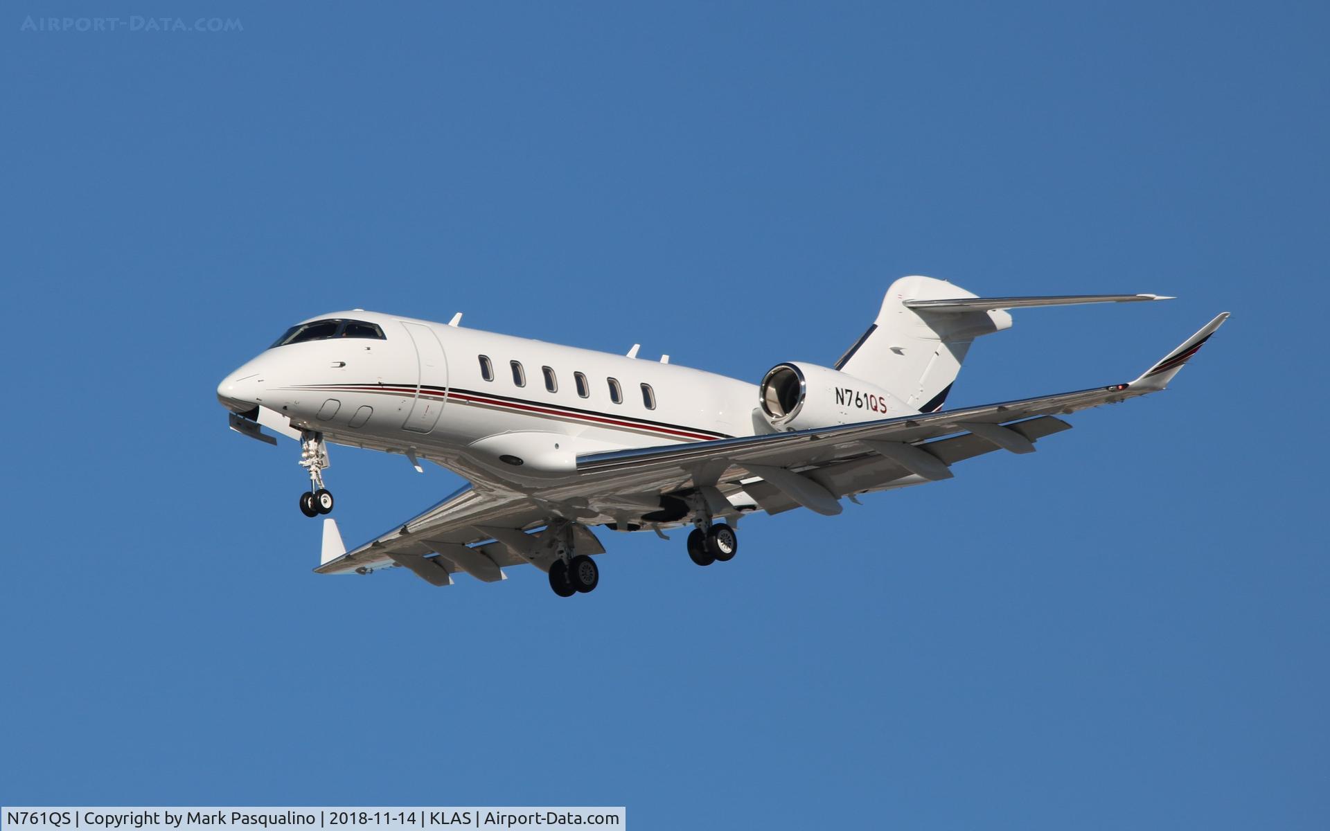 N761QS, 2017 Bombardier Challenger 350 (BD-100-1A10) C/N 20759, Challenger 350