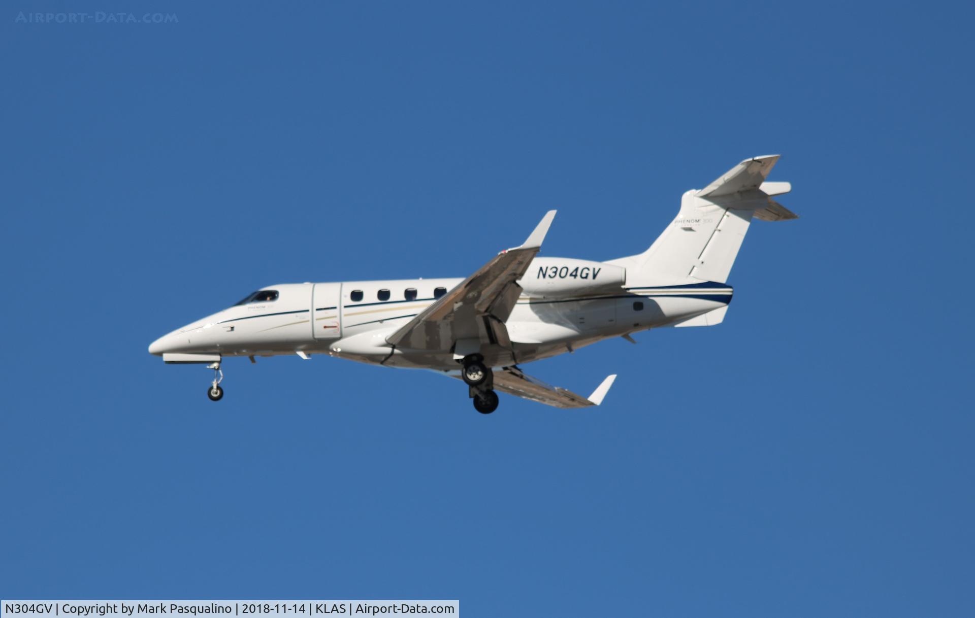 N304GV, 2016 Embraer EMB-505 Phenom 300 C/N 50500355, EMB-505