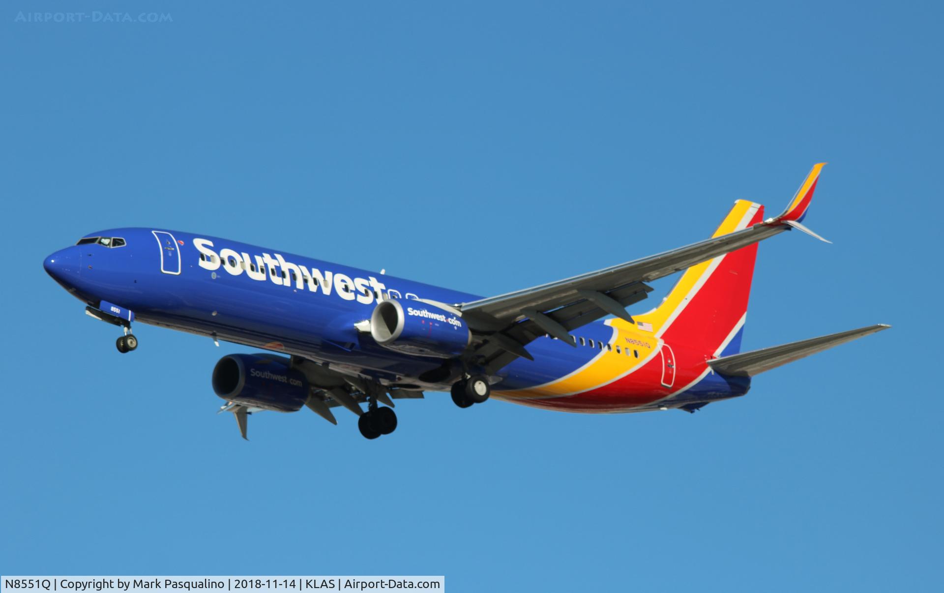 N8551Q, 2017 Boeing 737-8H4 C/N 36951, Boeing 737-8H4