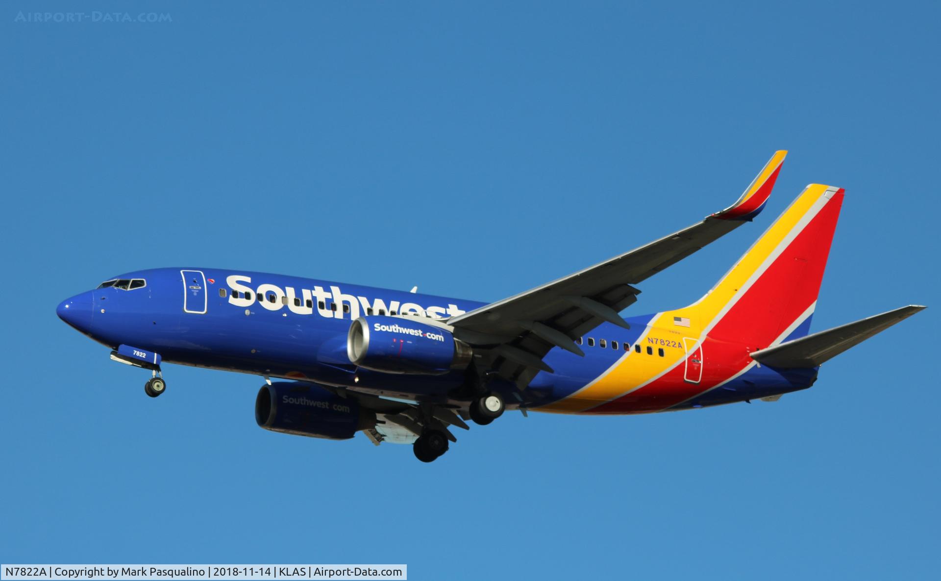 N7822A, 2001 Boeing 737-76N C/N 32596, Boeing 737-76N