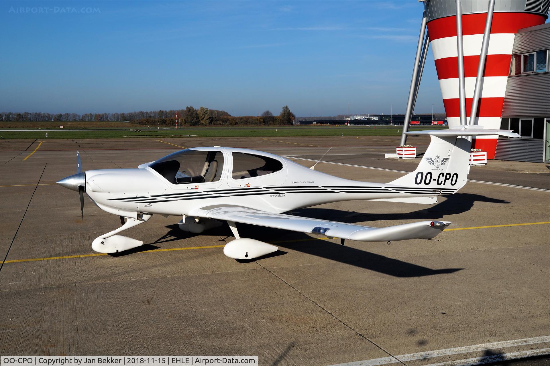 OO-CPO, 2006 Diamond DA-40 Diamond Star C/N 40.638, Lelystad Airport