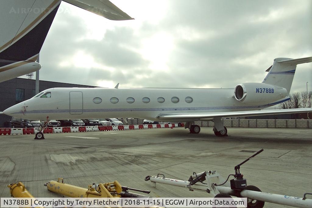 N3788B, 2012 Gulfstream Aerospace G550 (VSP) C/N 5389, At London Luton