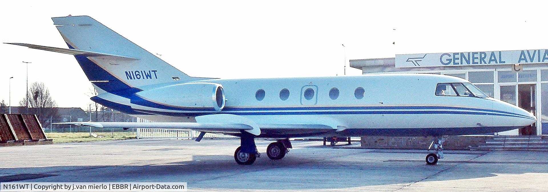 N161WT, Dassault Falcon (Mystere) 20F-5 C/N 478, Brussels, Belgium General Aviation Terminal