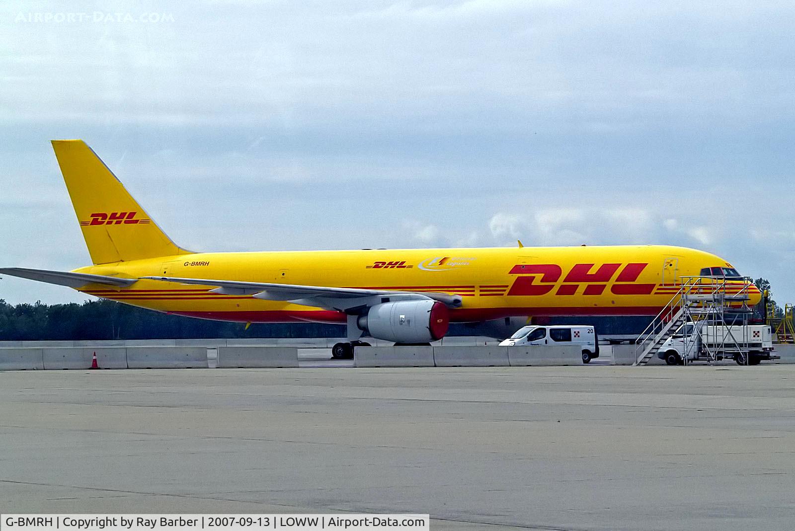 G-BMRH, 1988 Boeing 757-236/SF C/N 24266, G-BMRH   Boeing 757-236SF [24266] (DHL) Vienna-Schwechat~OE 13/09/2007