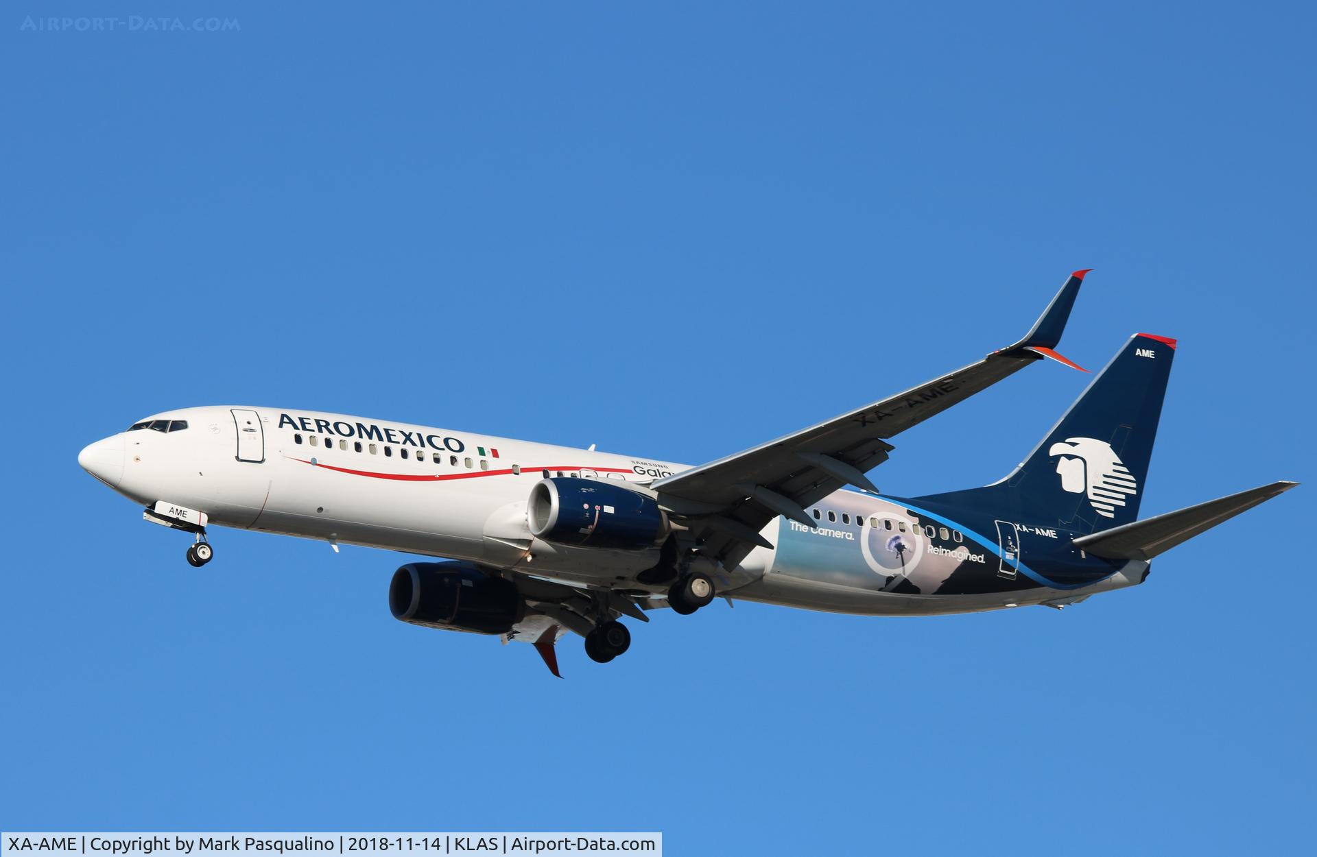 XA-AME, 2013 Boeing 737-852 C/N 36708, Boeing 737-852