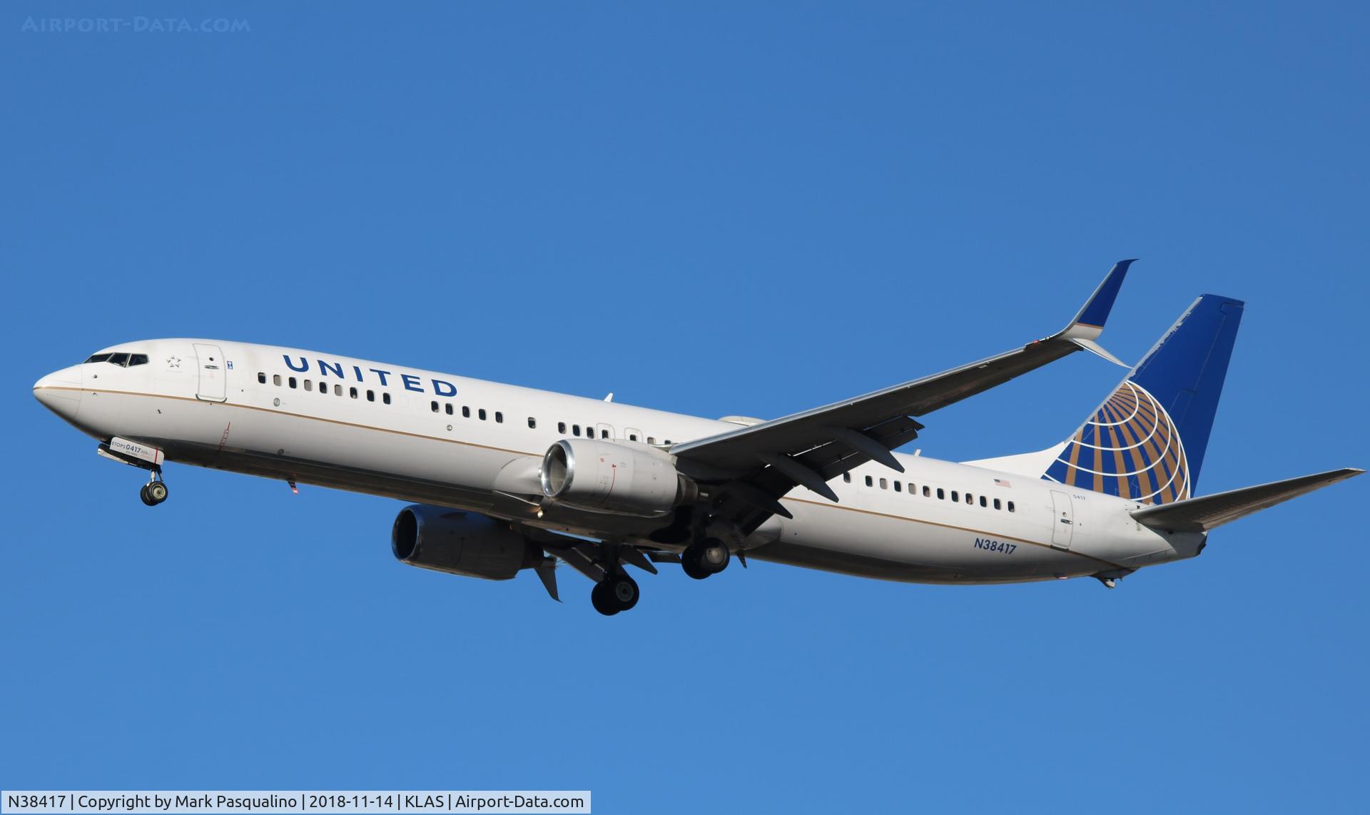 N38417, 2008 Boeing 737-924/ER C/N 31665, Boeing 737-924ER