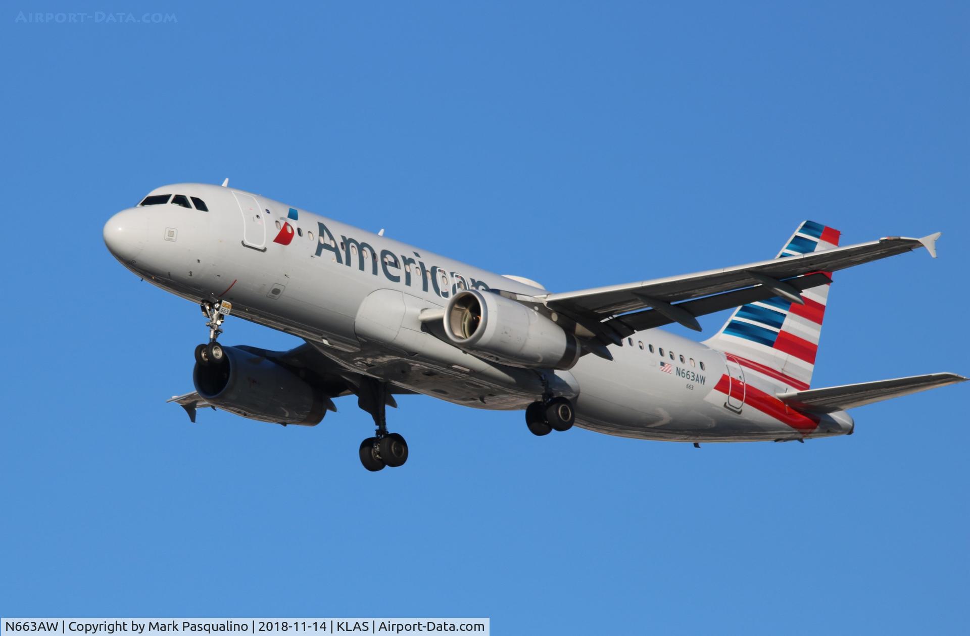 N663AW, 2001 Airbus A320-232 C/N 1419, Airbus A320-232
