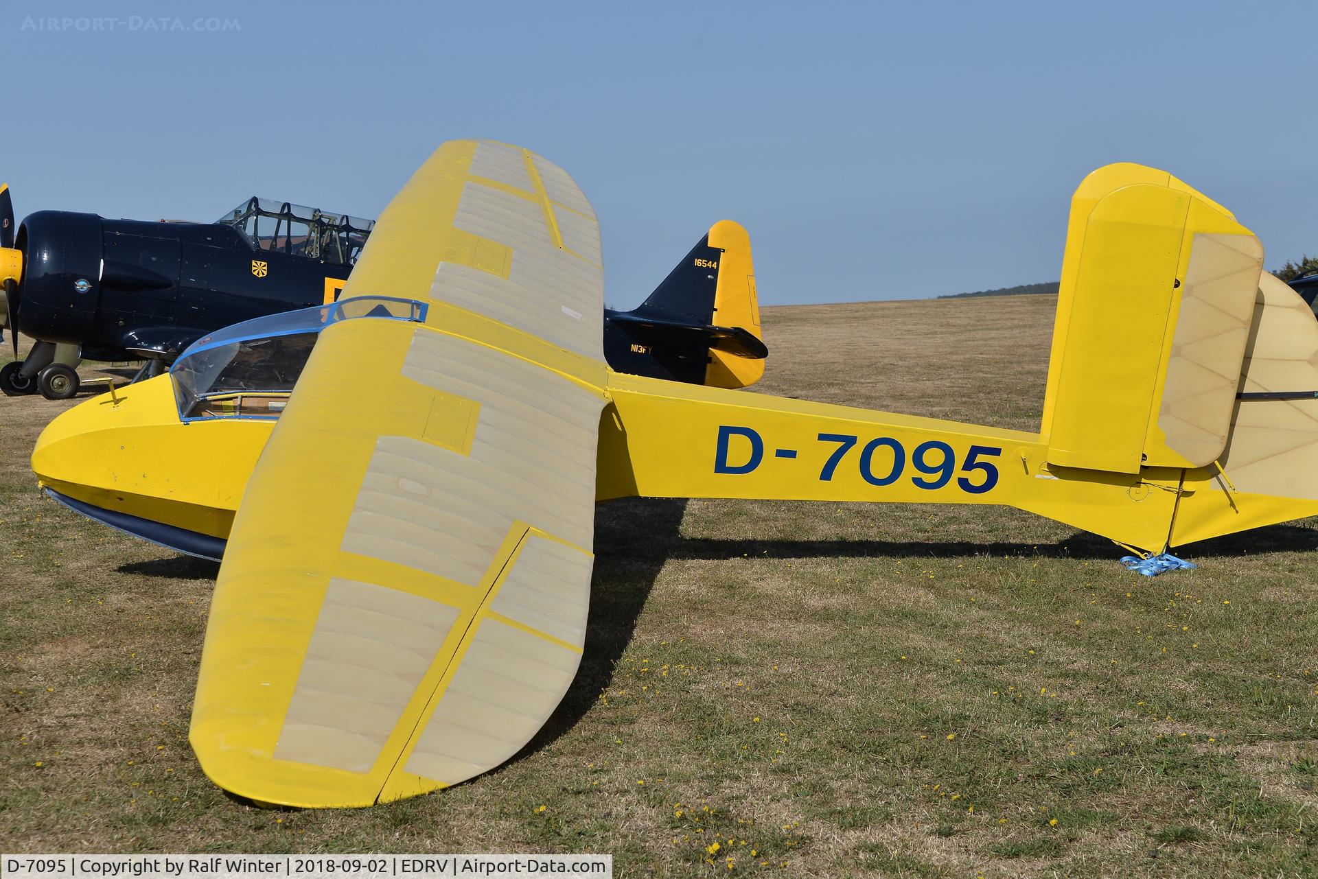 D-7095, 1967 Raab Doppelraab VI C/N 002, Raab Doppelraab V - Private - 002 - D-7095 -  02.09.2018 - EDRV