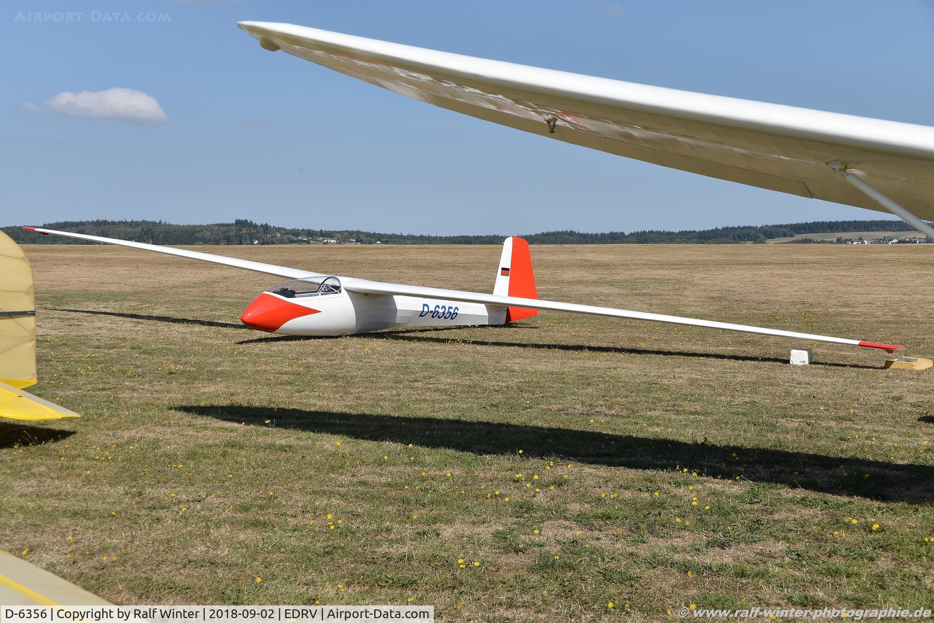 D-6356, 1964 Scheibe Zugvogel IIIB C/N Not found OO-ZPK, Scheibe Zugvogel IIIB SF-27 - Private - 1077 - D-6356 - 02.09.2018 - EDRV