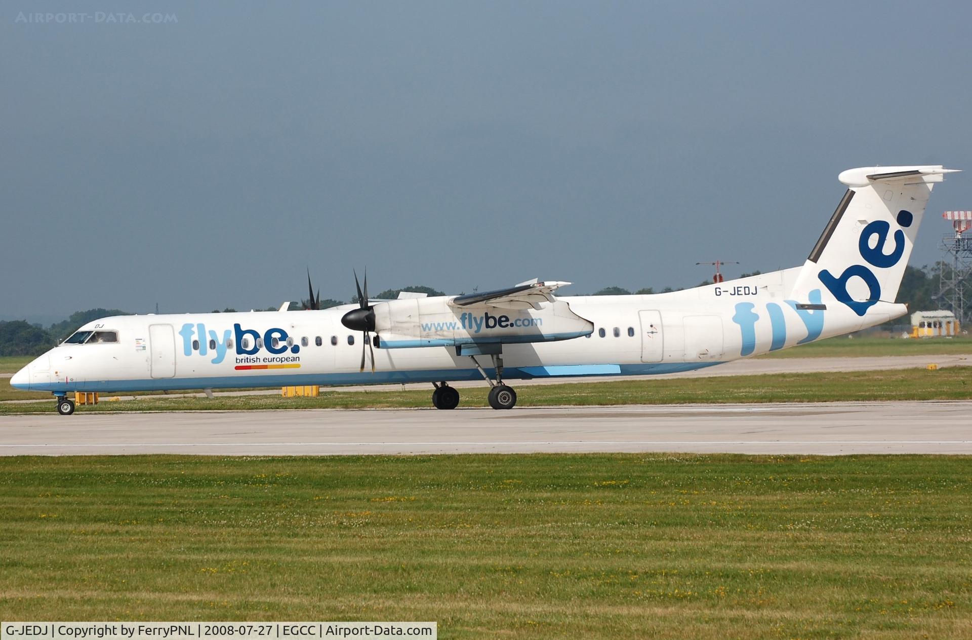 G-JEDJ, 2002 De Havilland Canada DHC-8-402Q Dash 8 C/N 4058, Flybe DHC8