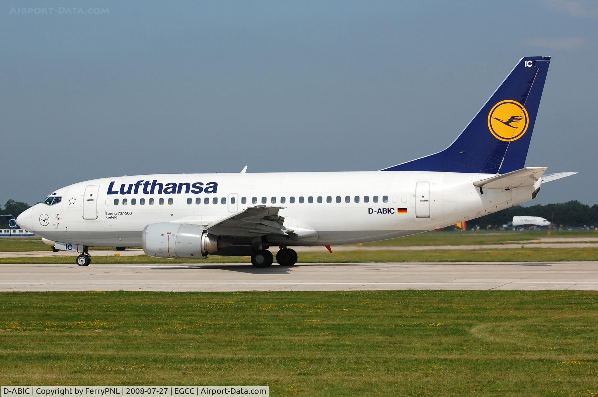 D-ABIC, 1990 Boeing 737-530 C/N 24817, Departure of LH B735.