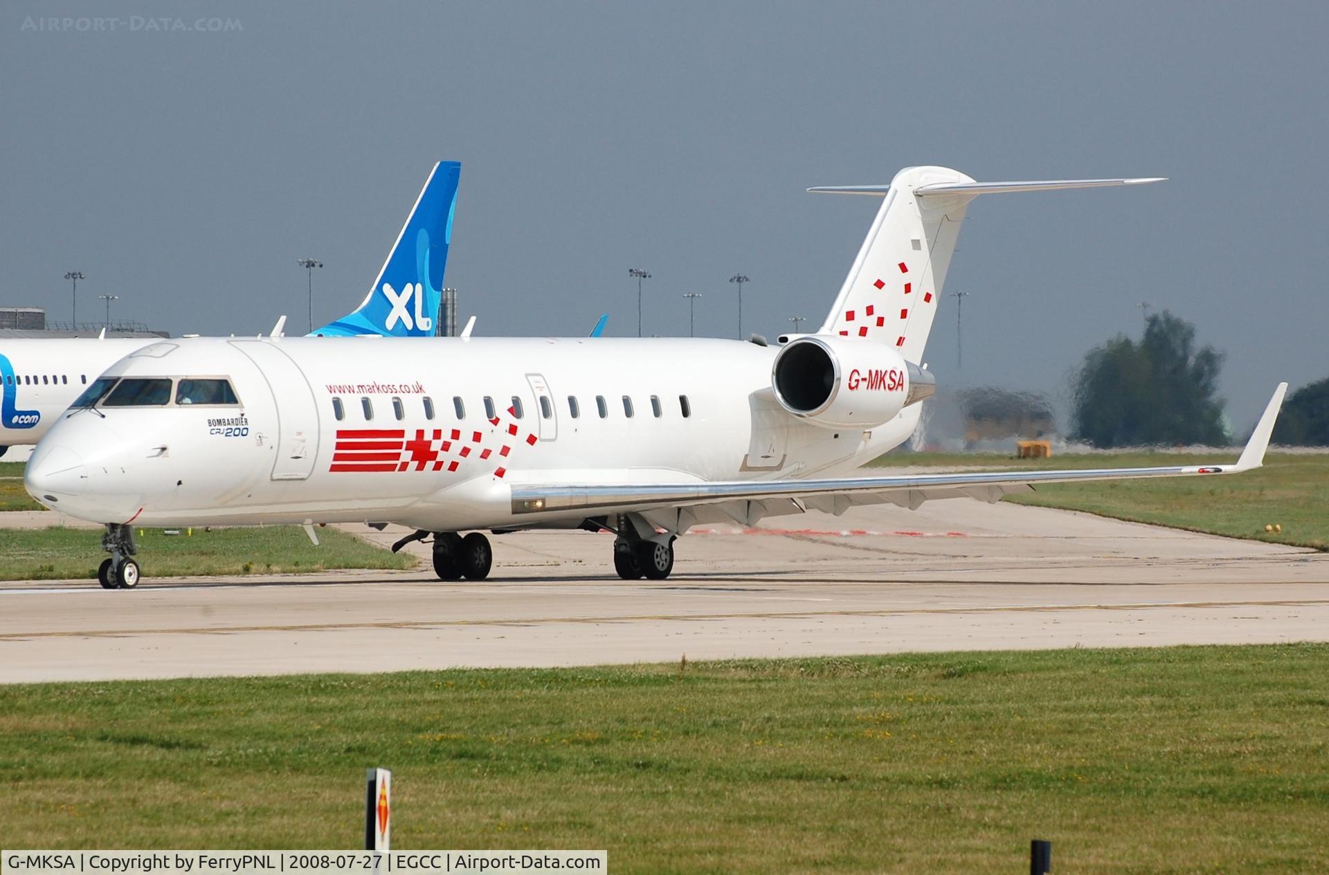 G-MKSA, 1998 Bombardier CRJ-200LR (CL-600-2B19) C/N 7283, Markoss Aviation CL200
