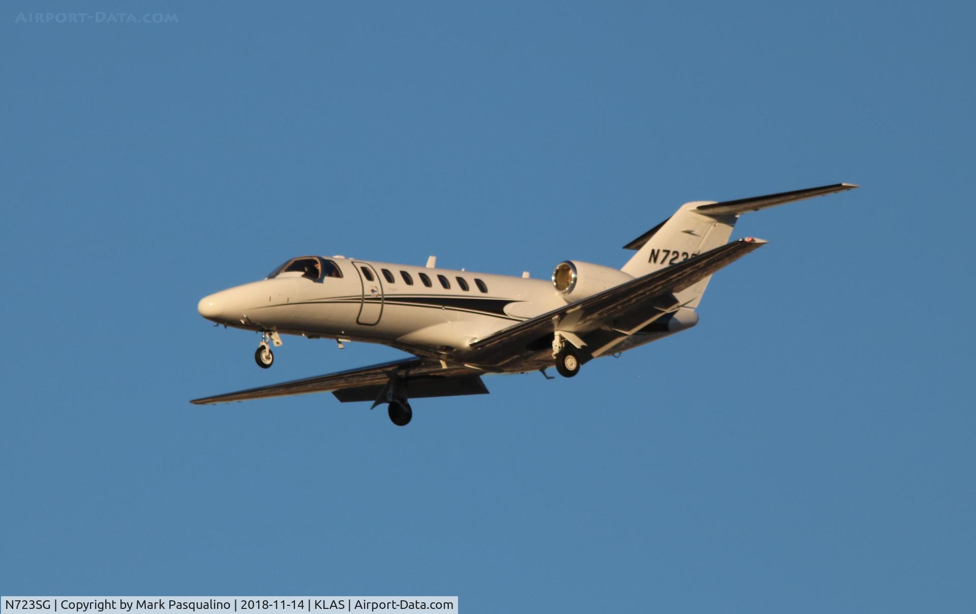 N723SG, 2011 Cessna 525B CitationJet CJ3 C/N 525B0368, Cessna 525B