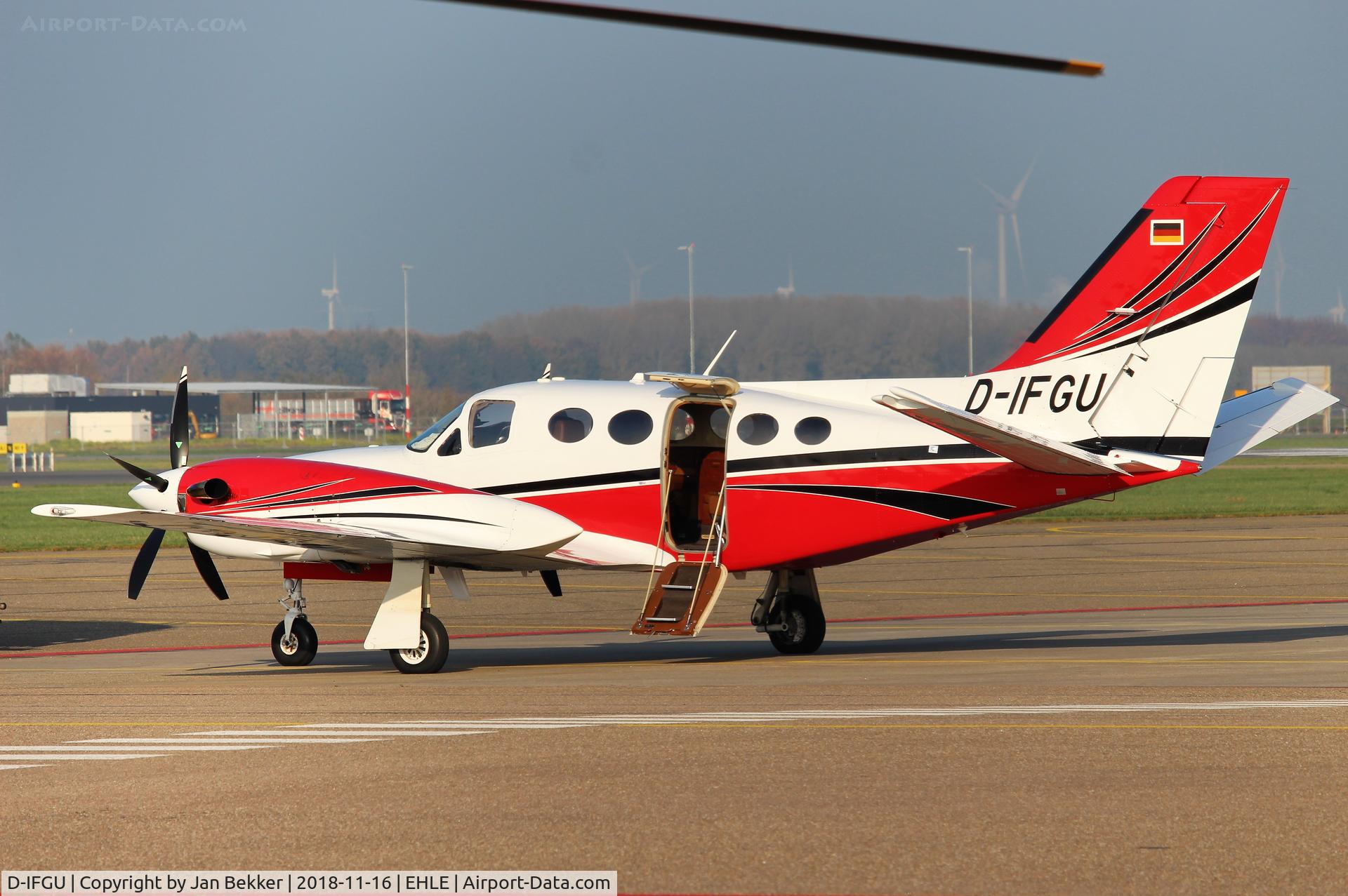 D-IFGU, 1983 Cessna 425 Conquest I C/N 425-0042, Lelystad Airport