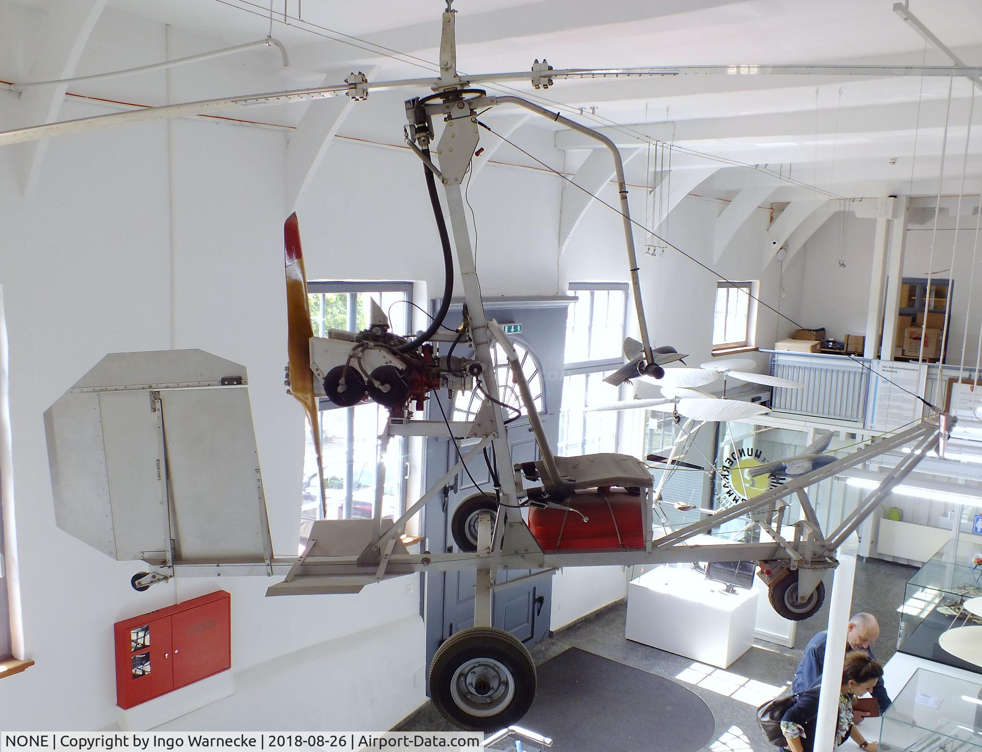 NONE, Bensen B-8M Gyrocopter Gyrocopter C/N unknown, Bensen B-8M Gyrocopter at the Hubschraubermuseum (helicopter museum), Bückeburg