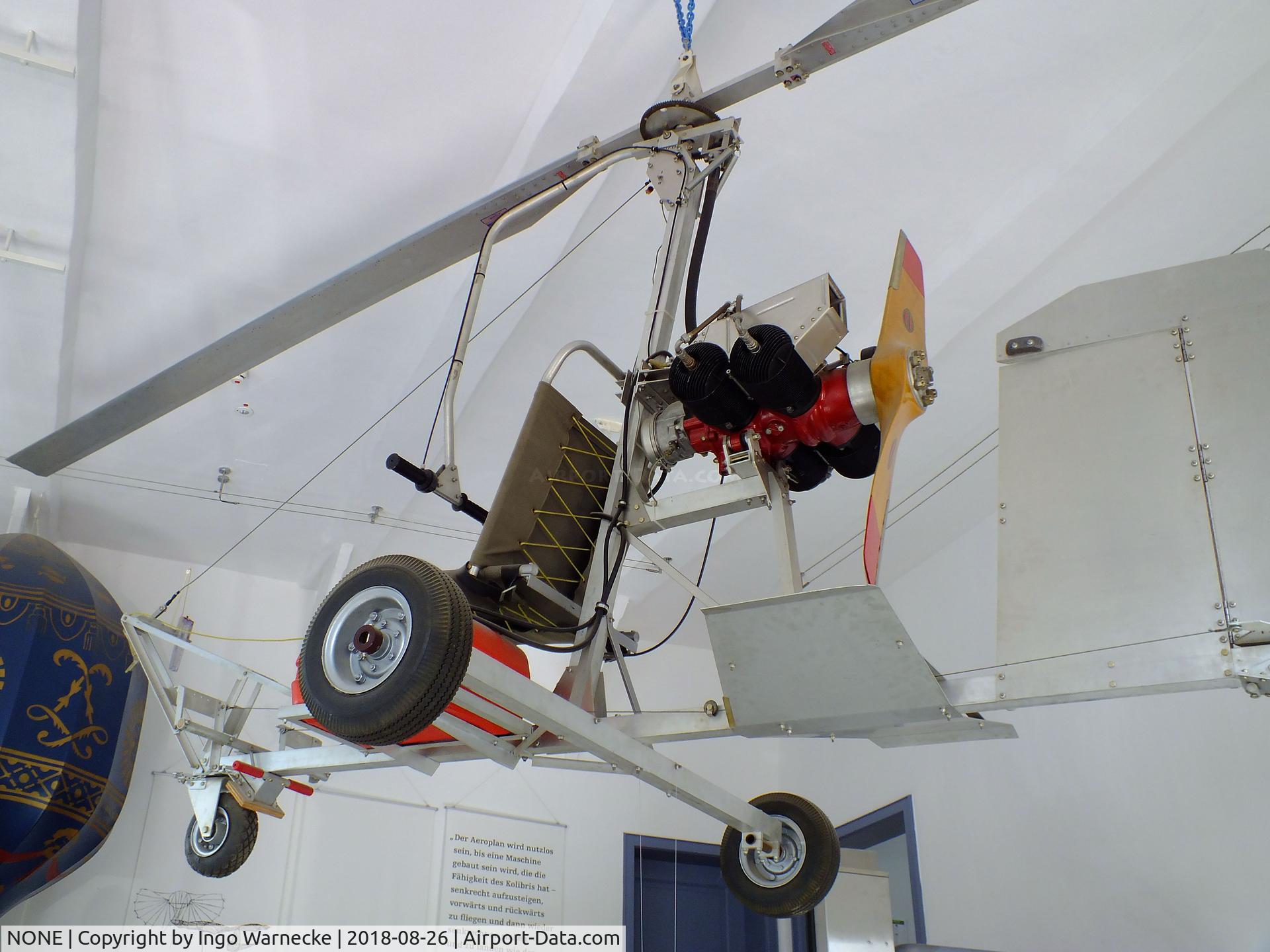 NONE, Bensen B-8M Gyrocopter Gyrocopter C/N unknown, Bensen B-8M Gyrocopter at the Hubschraubermuseum (helicopter museum), Bückeburg