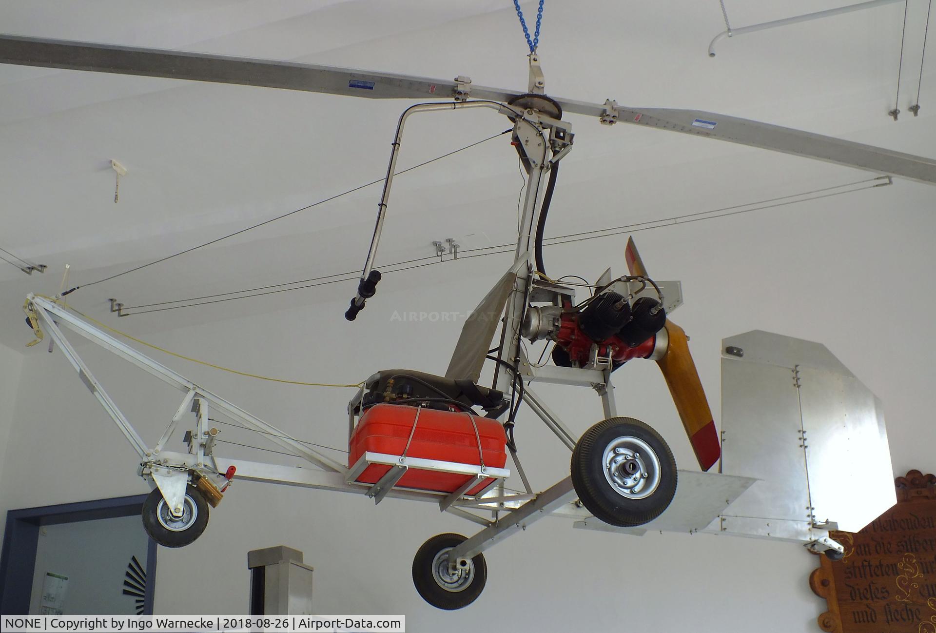 NONE, Bensen B-8M Gyrocopter Gyrocopter C/N unknown, Bensen B-8M Gyrocopter at the Hubschraubermuseum (helicopter museum), Bückeburg