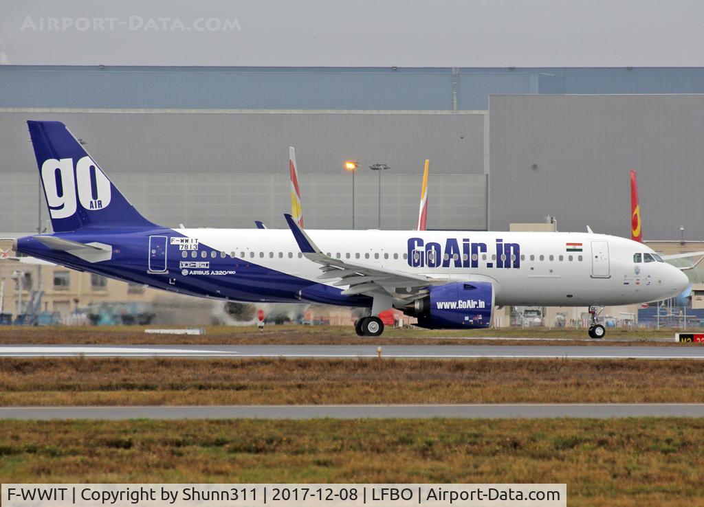 F-WWIT, 2017 Airbus A320-271N C/N 7813, C/n 7813 - To be VT-WGL