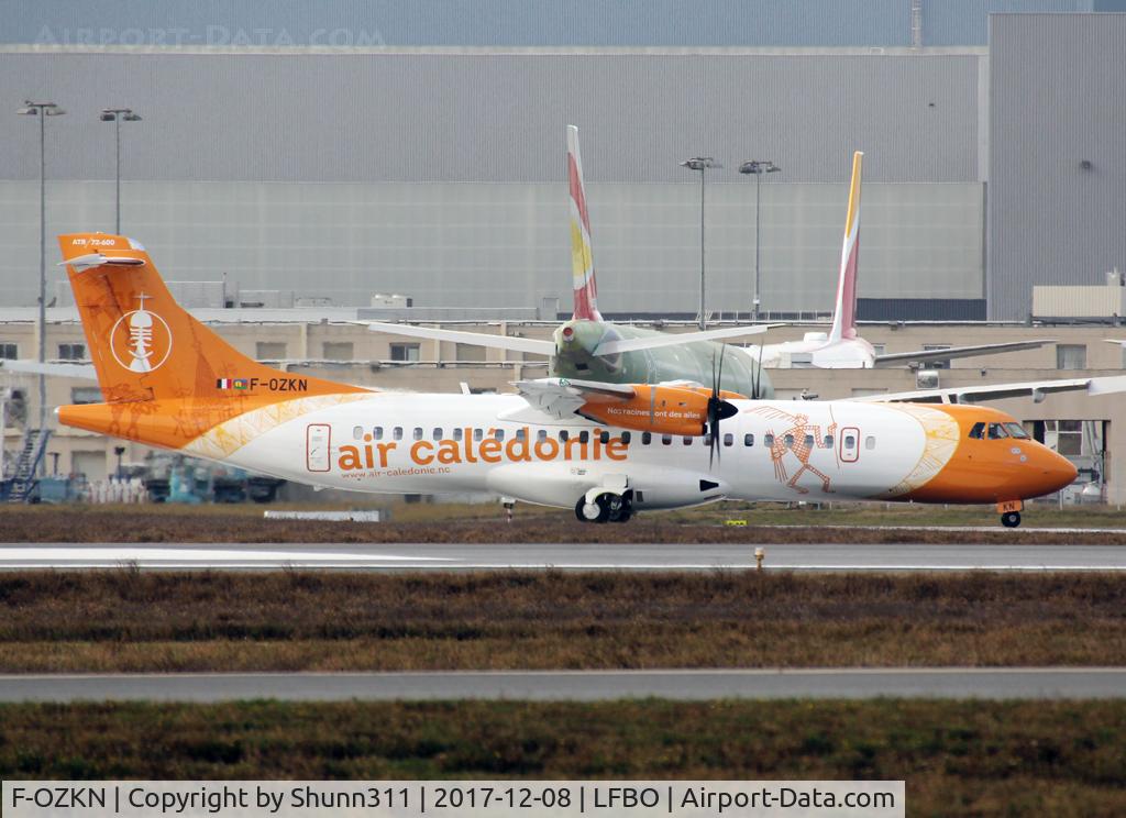 F-OZKN, 2017 ATR 72-600 (72-212A) C/N 1459, Delivery day...
