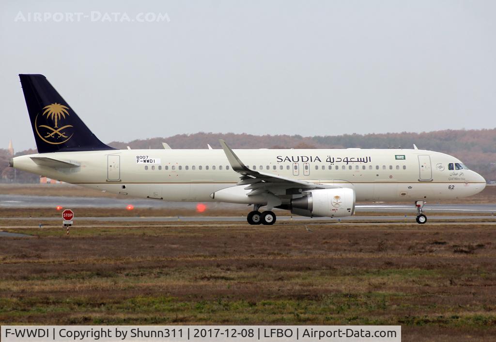 F-WWDI, 2017 Airbus A320-214 C/N 8007, C/n 8007 - To be HZ-AS62