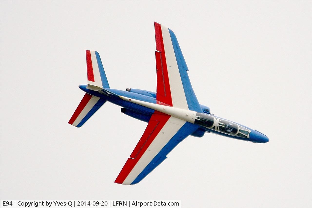 E94, Dassault-Dornier Alpha Jet E C/N E94, Dassault-Dornier Alpha Jet E (F-TERH), Leader of Patrouille de France 2014, On display, Rennes-St Jacques airport (LFRN-RNS) Air show 2014