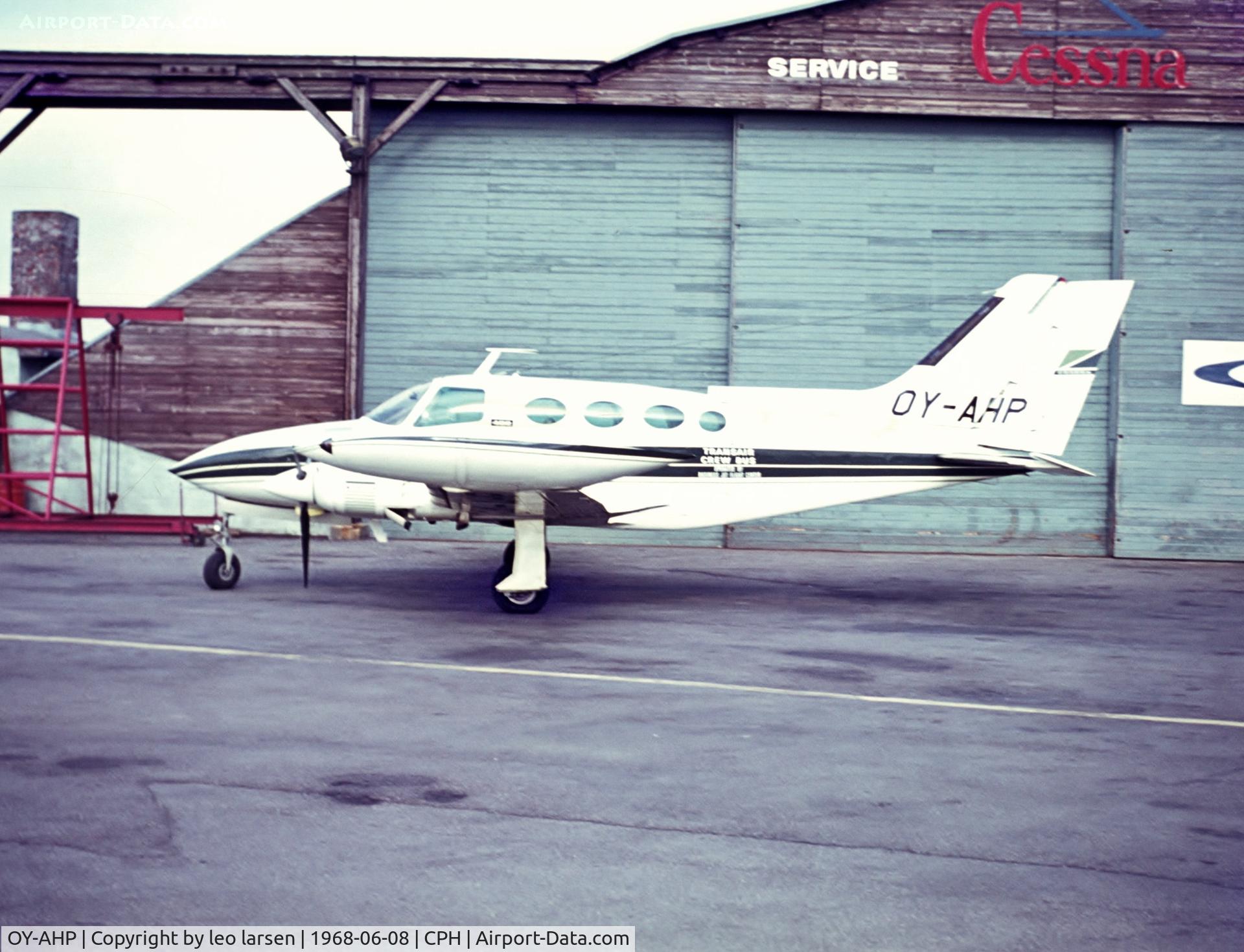 OY-AHP, 1968 Cessna 402 C/N 402-0167, 8.5.1968 Copenhagen