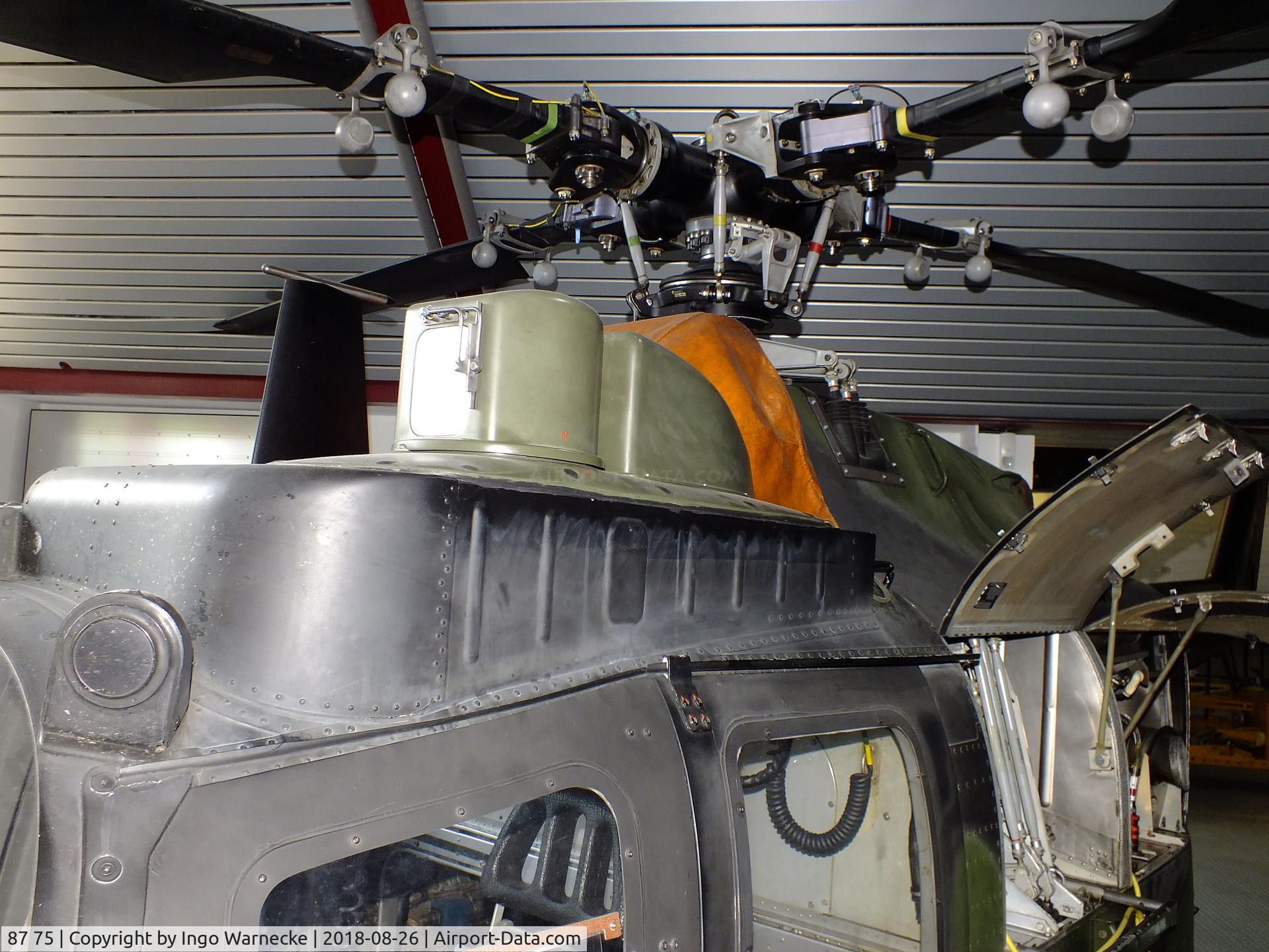 87 75, MBB Bo.105P C/N 6175, MBB Bo 105P PAH-1 at the Hubschraubermuseum (helicopter museum), Bückeburg