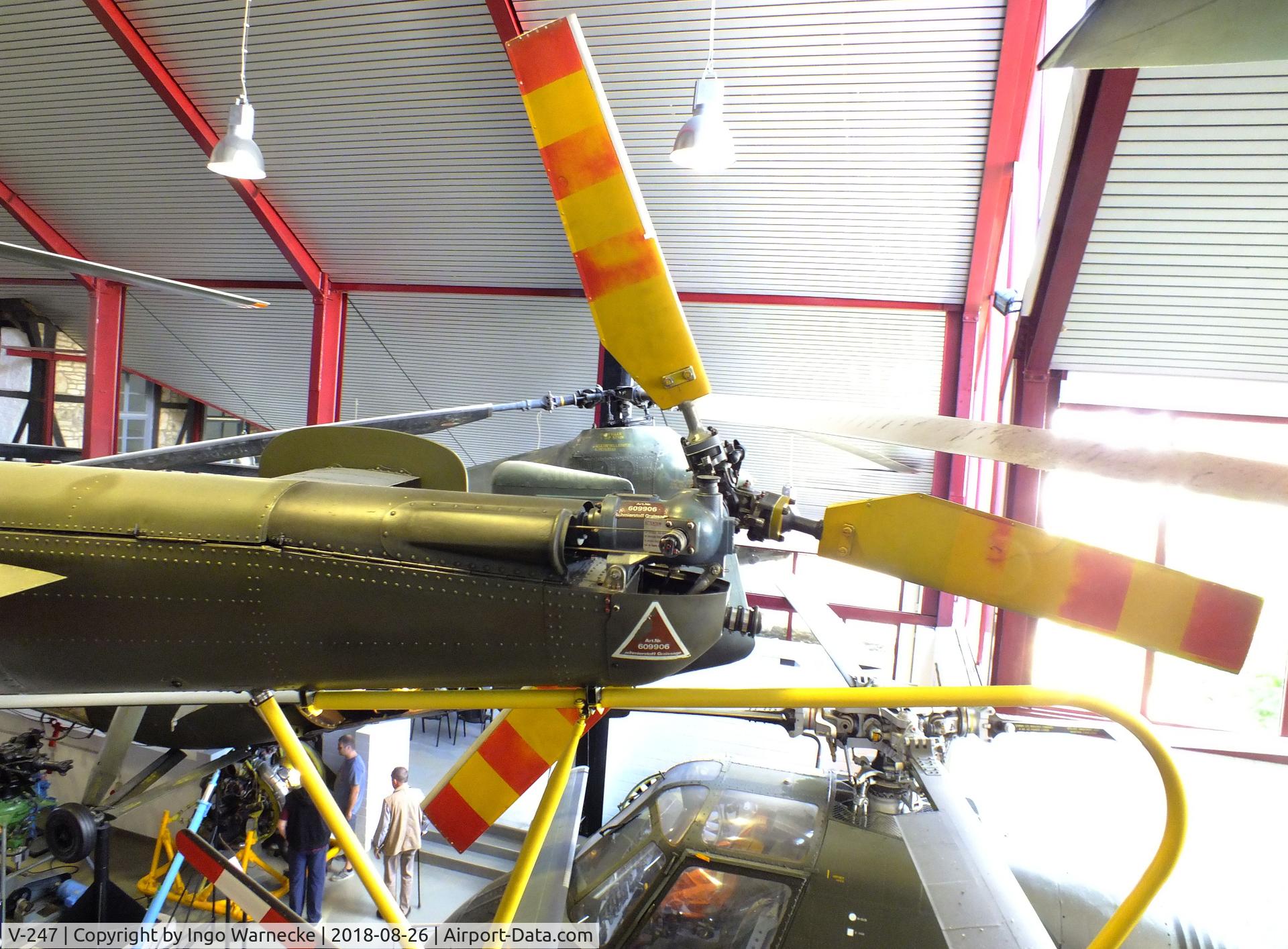 V-247, Sud SE-3160 Alouette III C/N 123/1069, Sud-Est SE.3160 Alouette III at the Hubschraubermuseum (helicopter museum), Bückeburg