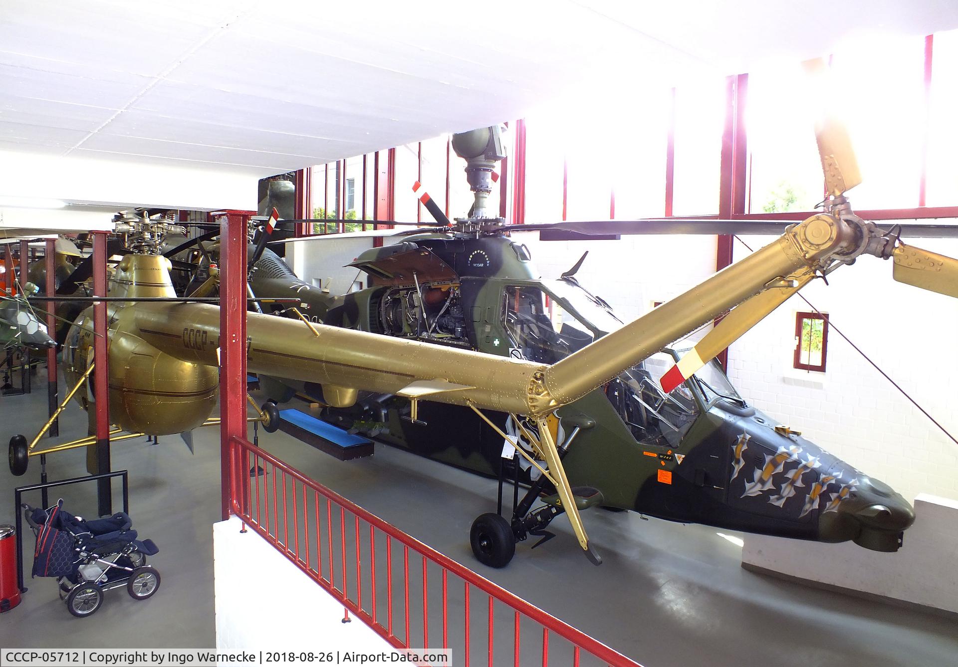 CCCP-05712, Mil/PZL-Swidnik SM-1W C/N not known, PZL-Swidnik SM-1 (Mil Mi-1 HARE) at the Hubschraubermuseum (helicopter museum), Bückeburg