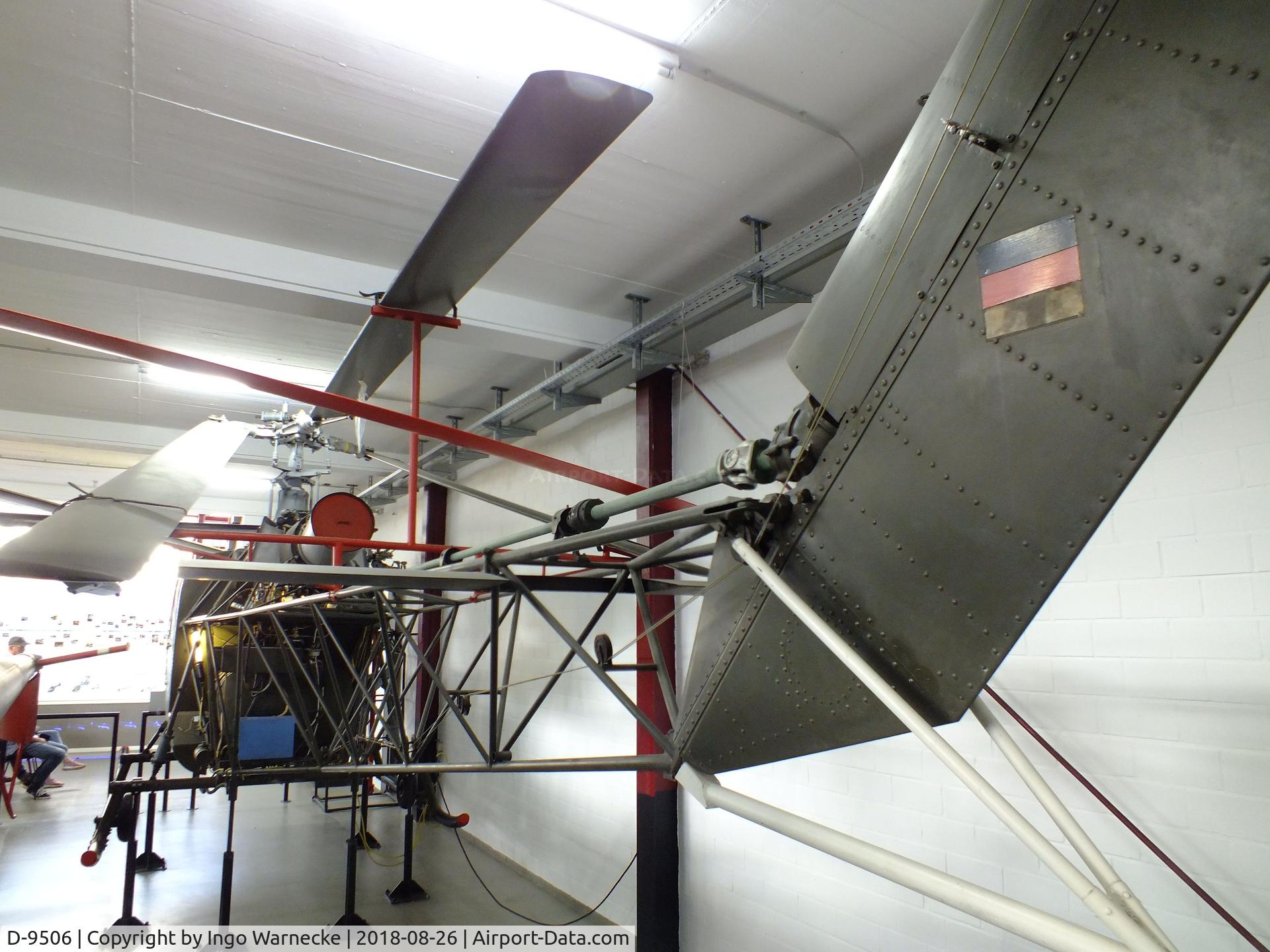 D-9506, 1961 Merckle SM-67 C/N V-3, Merckle SM-67 at the Hubschraubermuseum (helicopter museum), Bückeburg