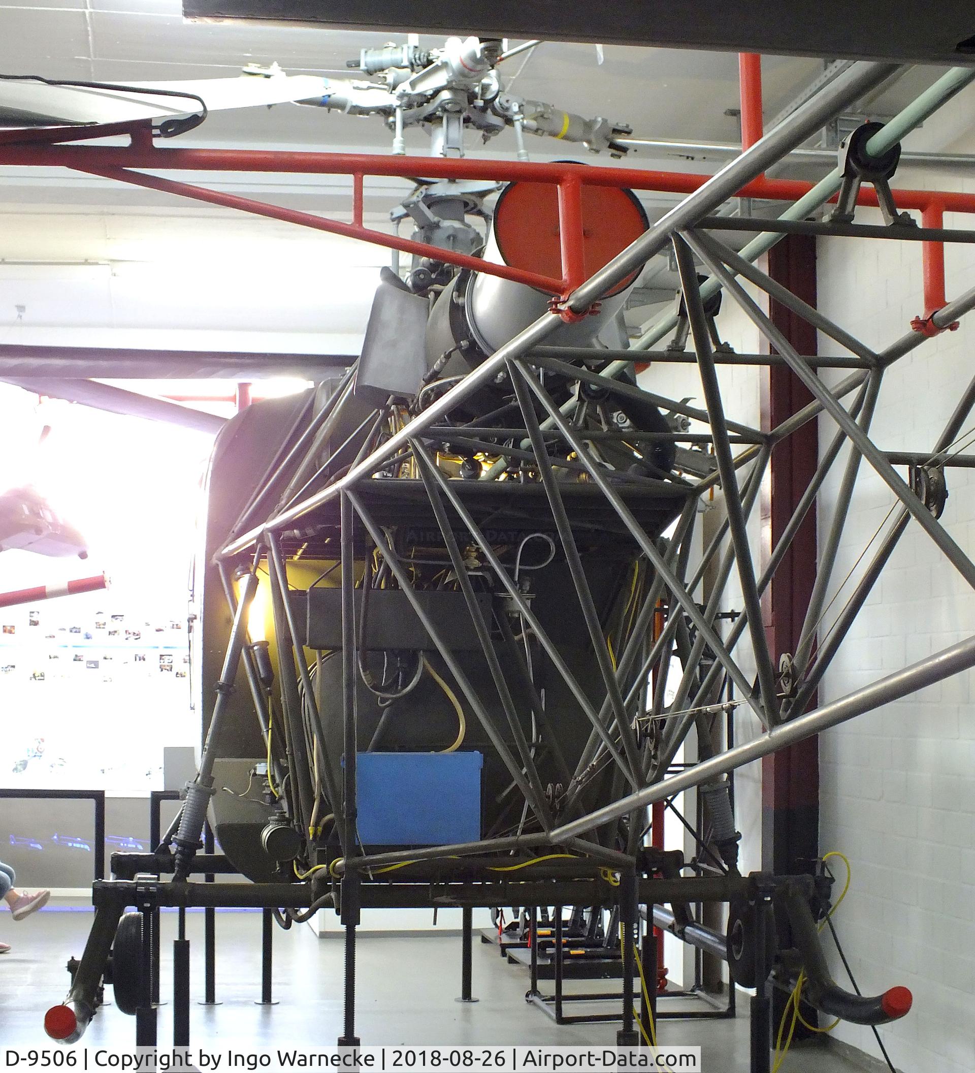 D-9506, 1961 Merckle SM-67 C/N V-3, Merckle SM-67 at the Hubschraubermuseum (helicopter museum), Bückeburg