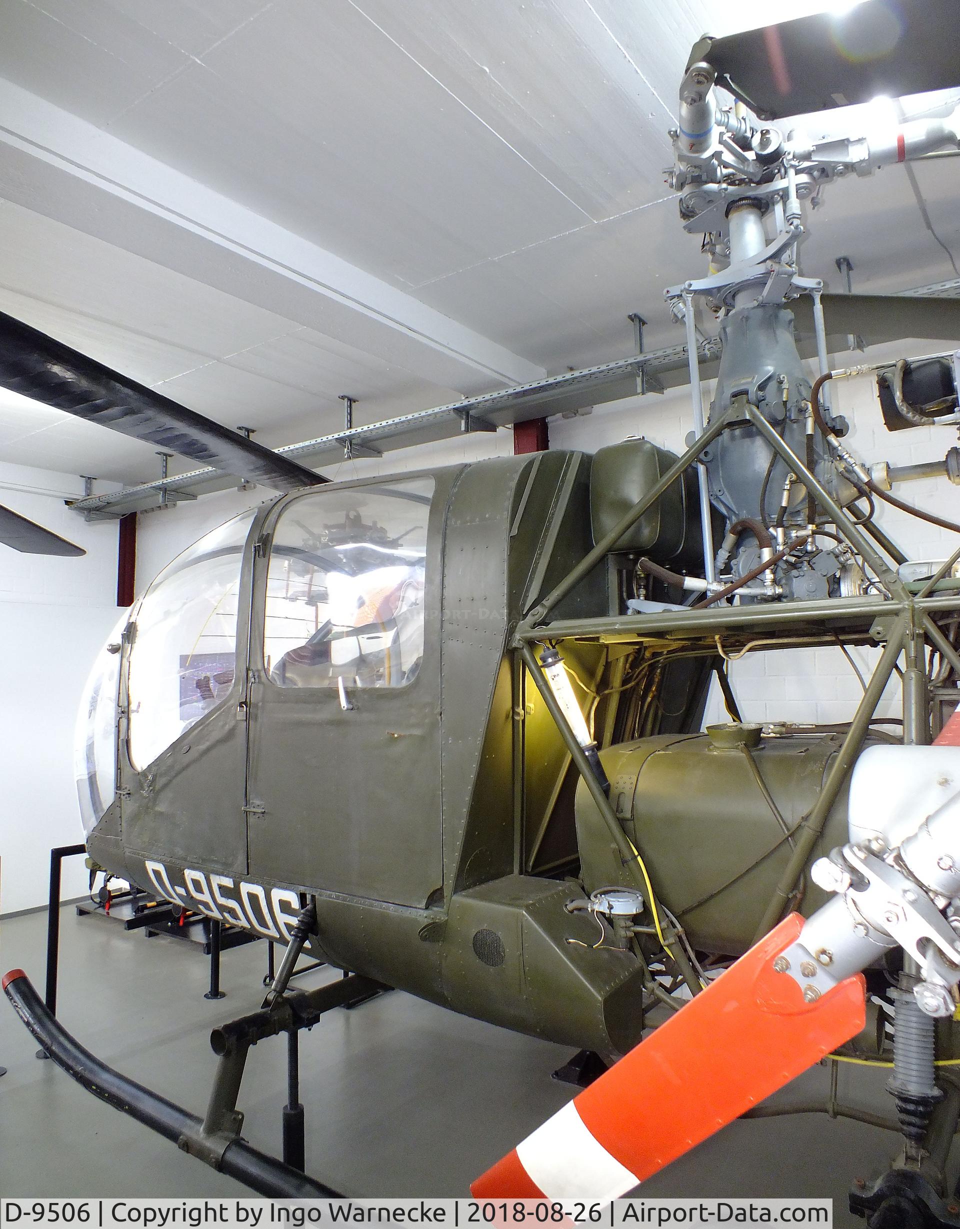 D-9506, 1961 Merckle SM-67 C/N V-3, Merckle SM-67 at the Hubschraubermuseum (helicopter museum), Bückeburg