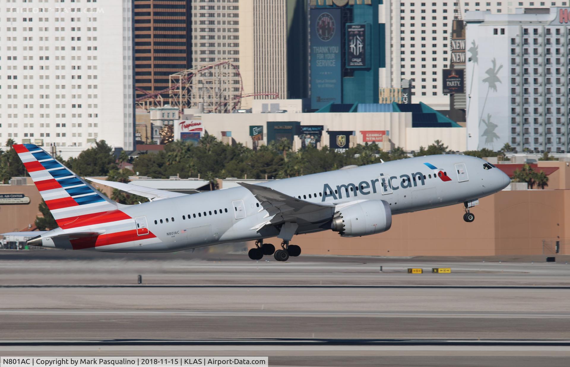 N801AC, 2015 Boeing 787-8 Dreamliner Dreamliner C/N 40619, Boeing 787-8