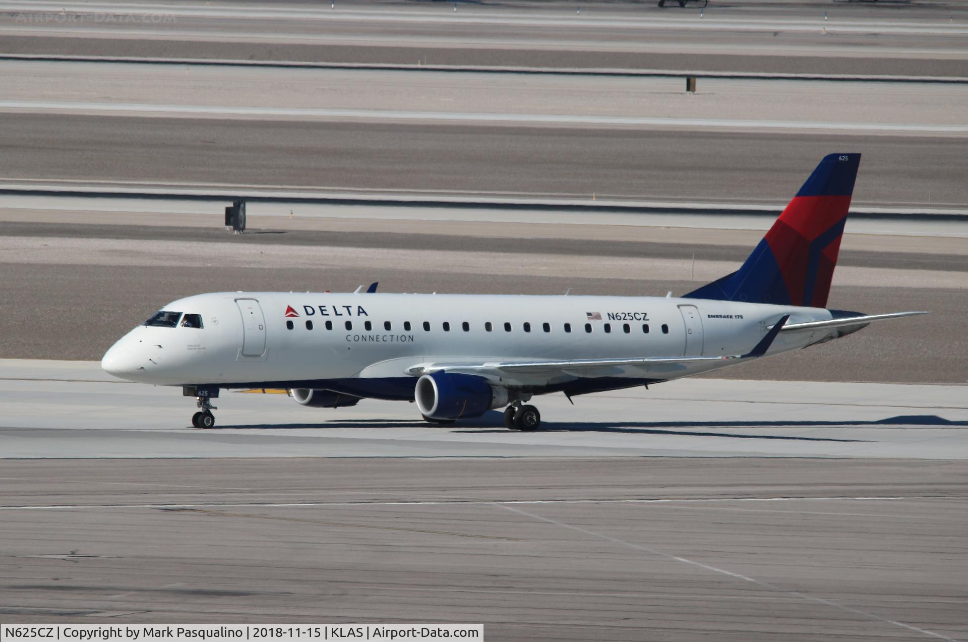N625CZ, 2008 Embraer 175LR (ERJ-170-200LR) C/N 17000225, ERJ-170-200 LR