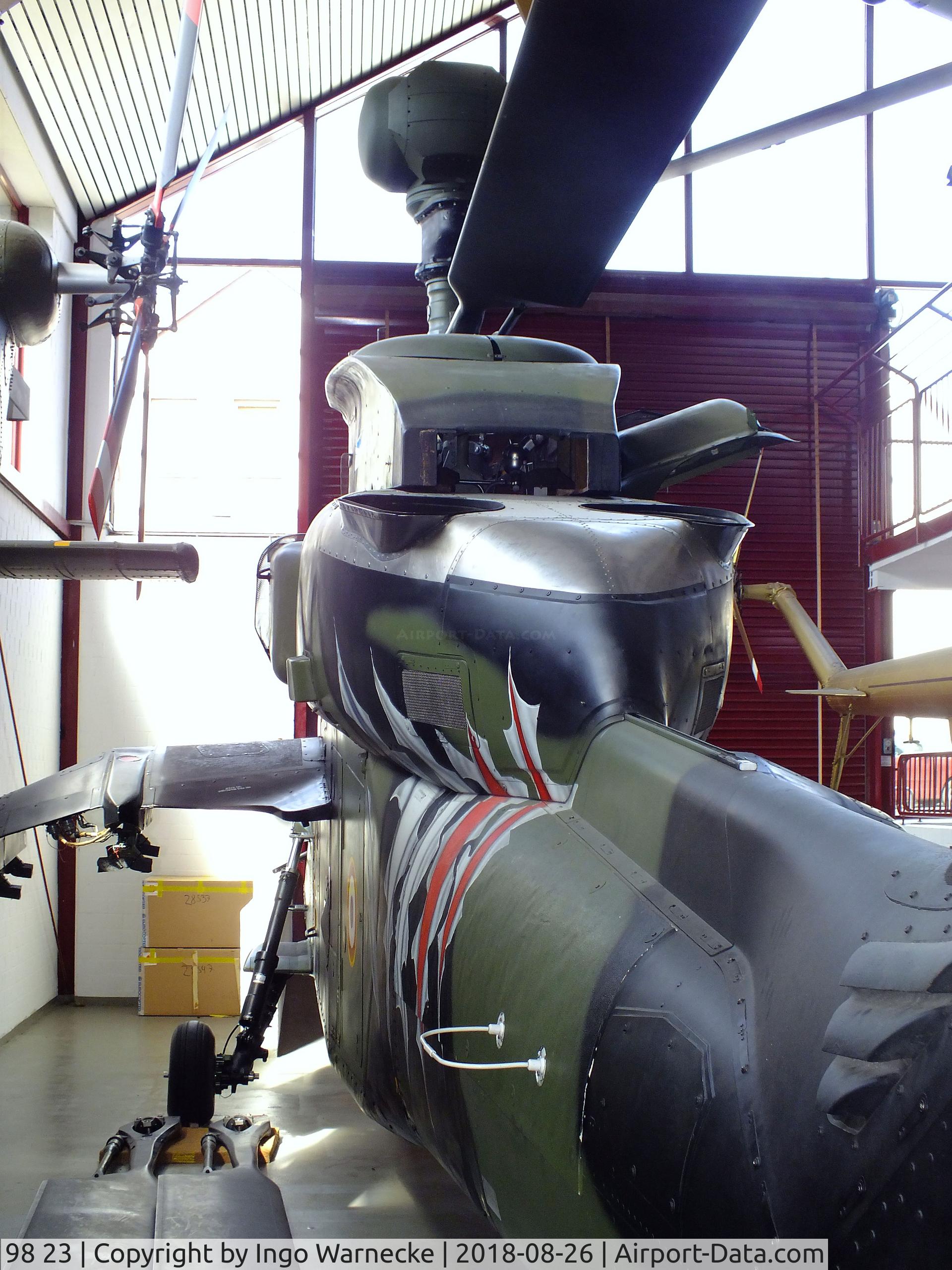 98 23, Eurocopter EC-665 Tiger PAH-2 C/N PT3, Eurocopter EC665 Tiger PAH-2 at the Hubschraubermuseum (helicopter museum), Bückeburg