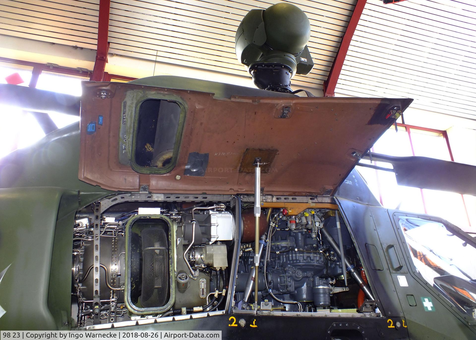 98 23, Eurocopter EC-665 Tiger PAH-2 C/N PT3, Eurocopter EC665 Tiger PAH-2 at the Hubschraubermuseum (helicopter museum), Bückeburg