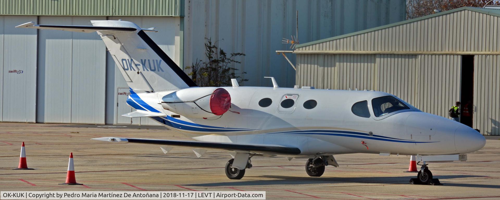 OK-KUK, 2009 Cessna 510 Citation Mustang Citation Mustang C/N 510-0270, Foronda - Vitoria-Gasteiz - Euskadi - España