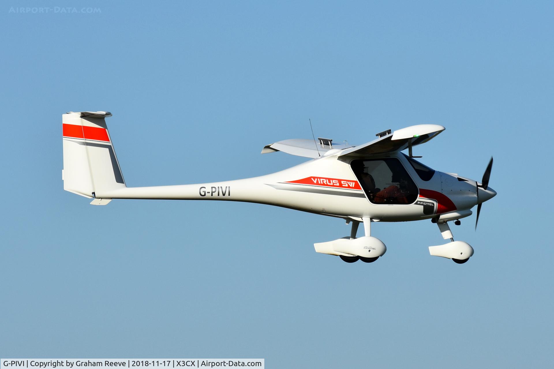 G-PIVI, 2016 Pipistrel Virus SW 127 C/N BMAA/HB/684, Landing at Northrepps.